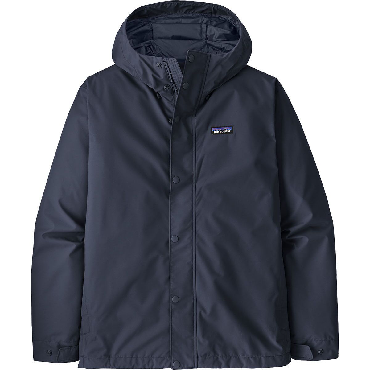 Image of Patagonia Jackson Glacier Rain Jacket - Men's New Navy, M
