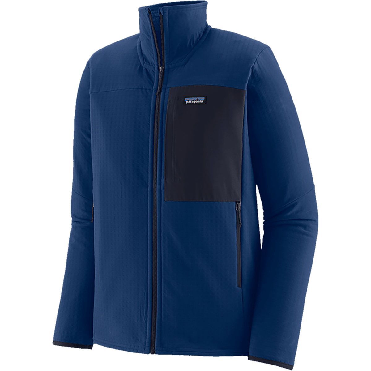 Image of Patagonia R2 TechFace Fleece Jacket - Men's Clement Blue, XXL