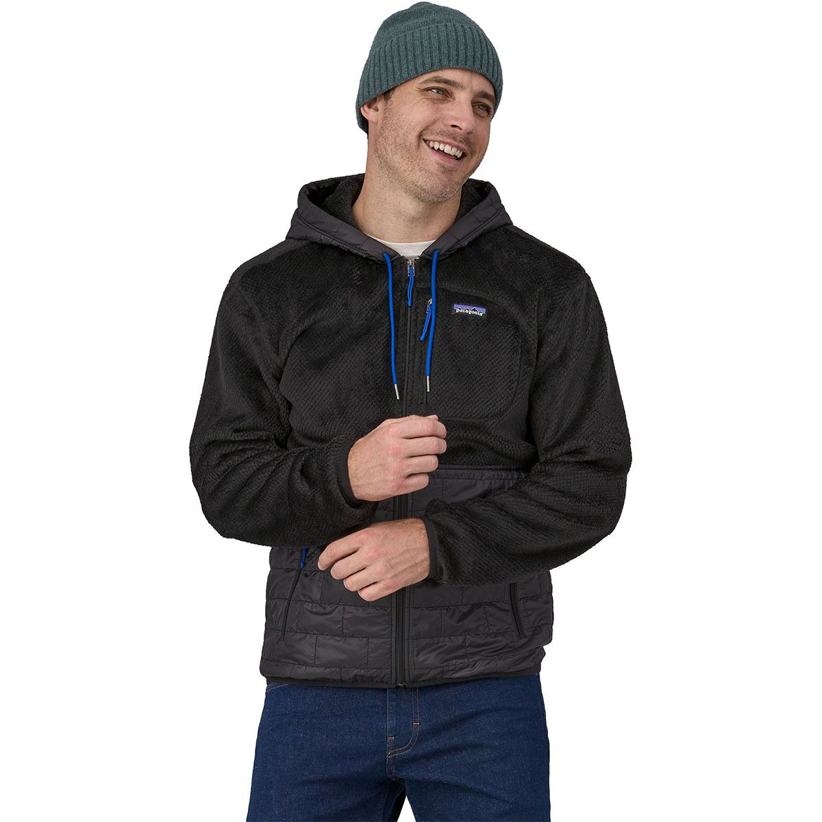 Image of Patagonia Re-Tool X Nano Hoodie - Men's Black, S