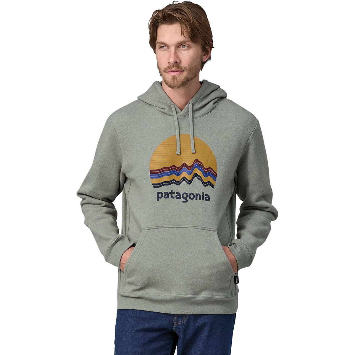 Patagonia Ridge Rise Moonlight Uprisal Hoodie Sleet Green, XS