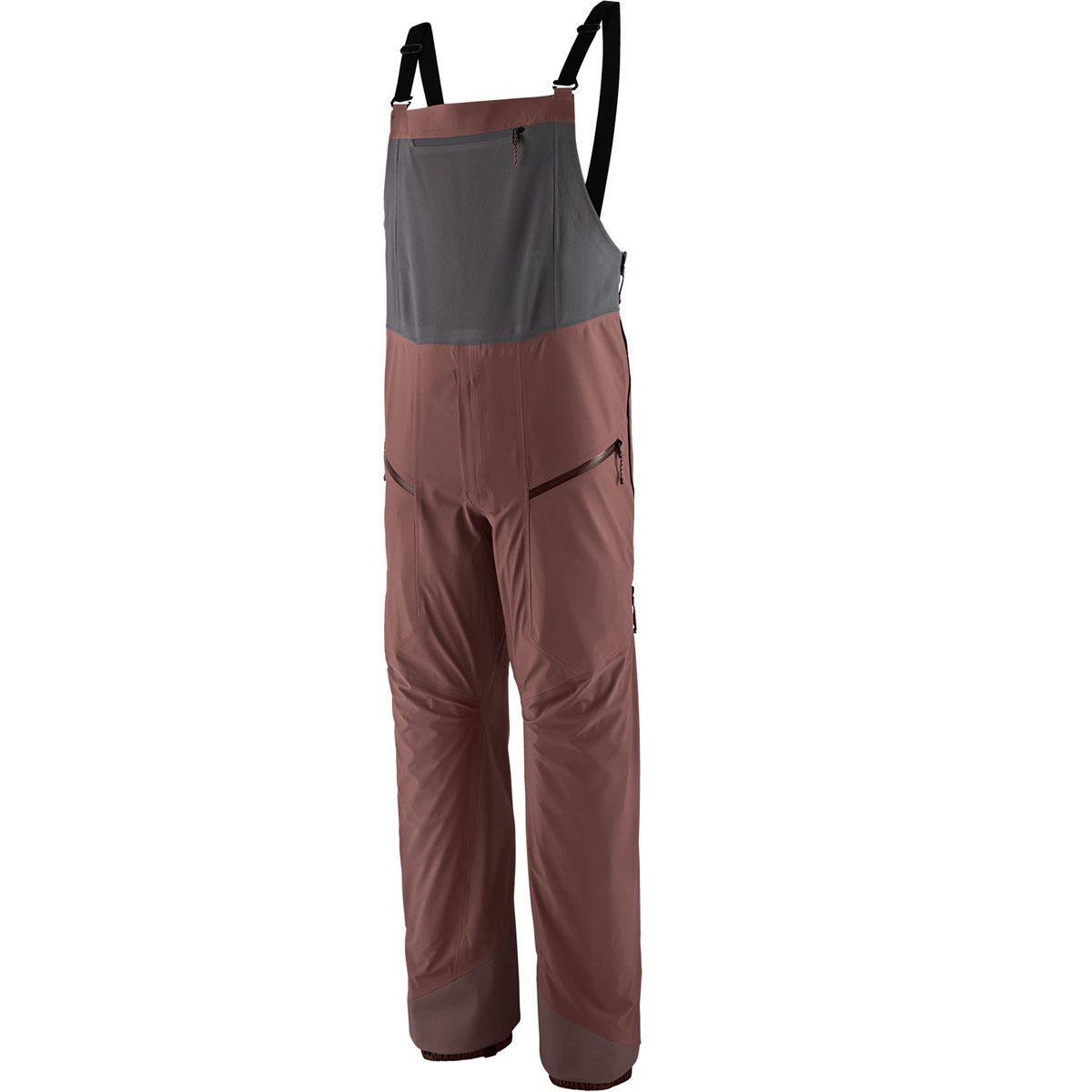 Image of Patagonia SnowDrifter Bib Pant - Men's Dulse Mauve, S