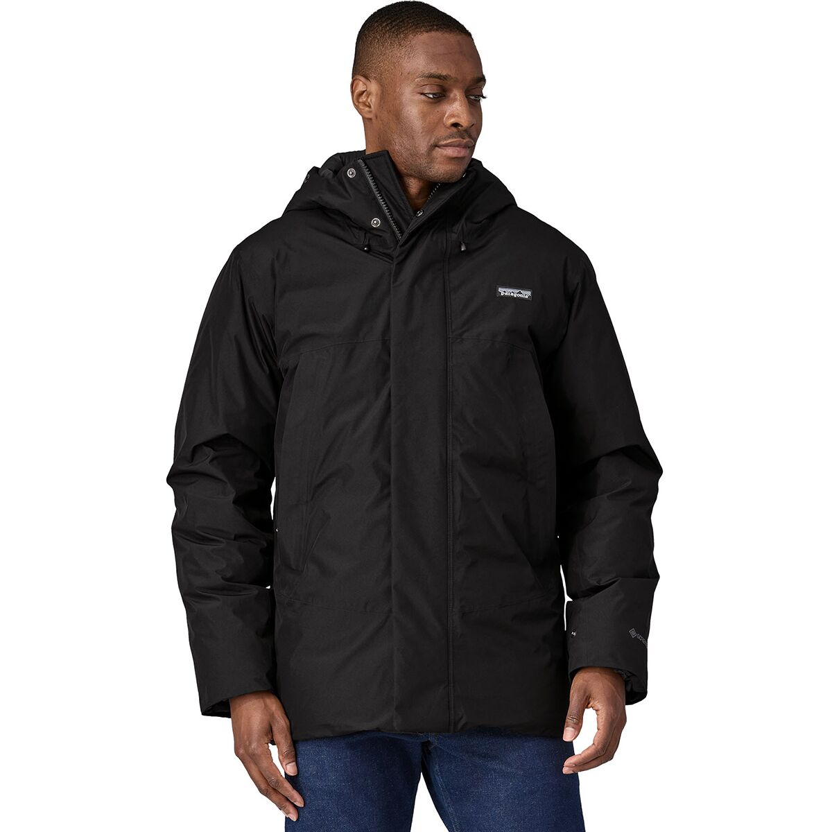 Image of Patagonia Stormshadow Parka - Men's Black, L