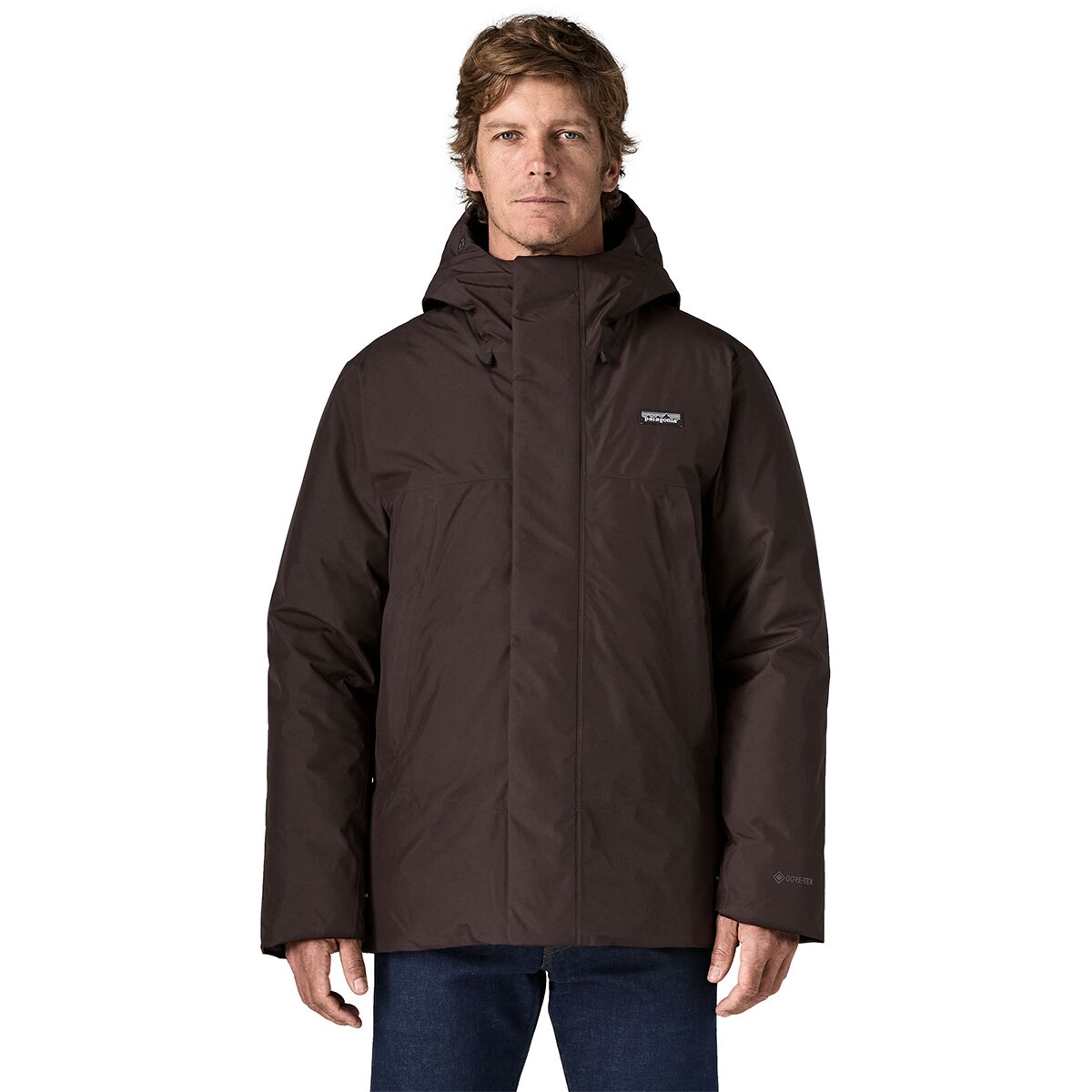 Image of Patagonia Stormshadow Parka - Men's Den Brown, S