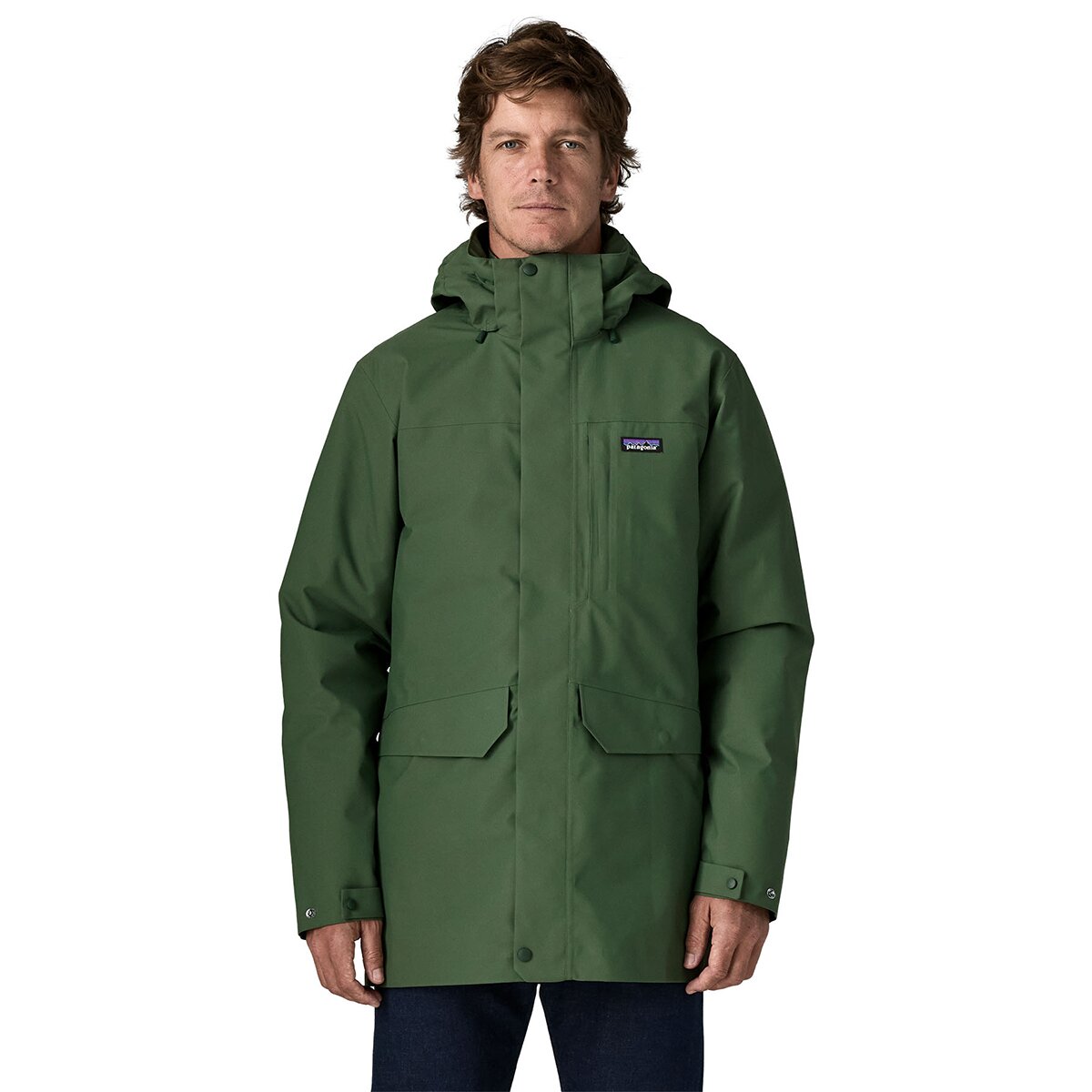 Image of Patagonia Tres 3-in-1 Parka - Men's Treeline Green, L