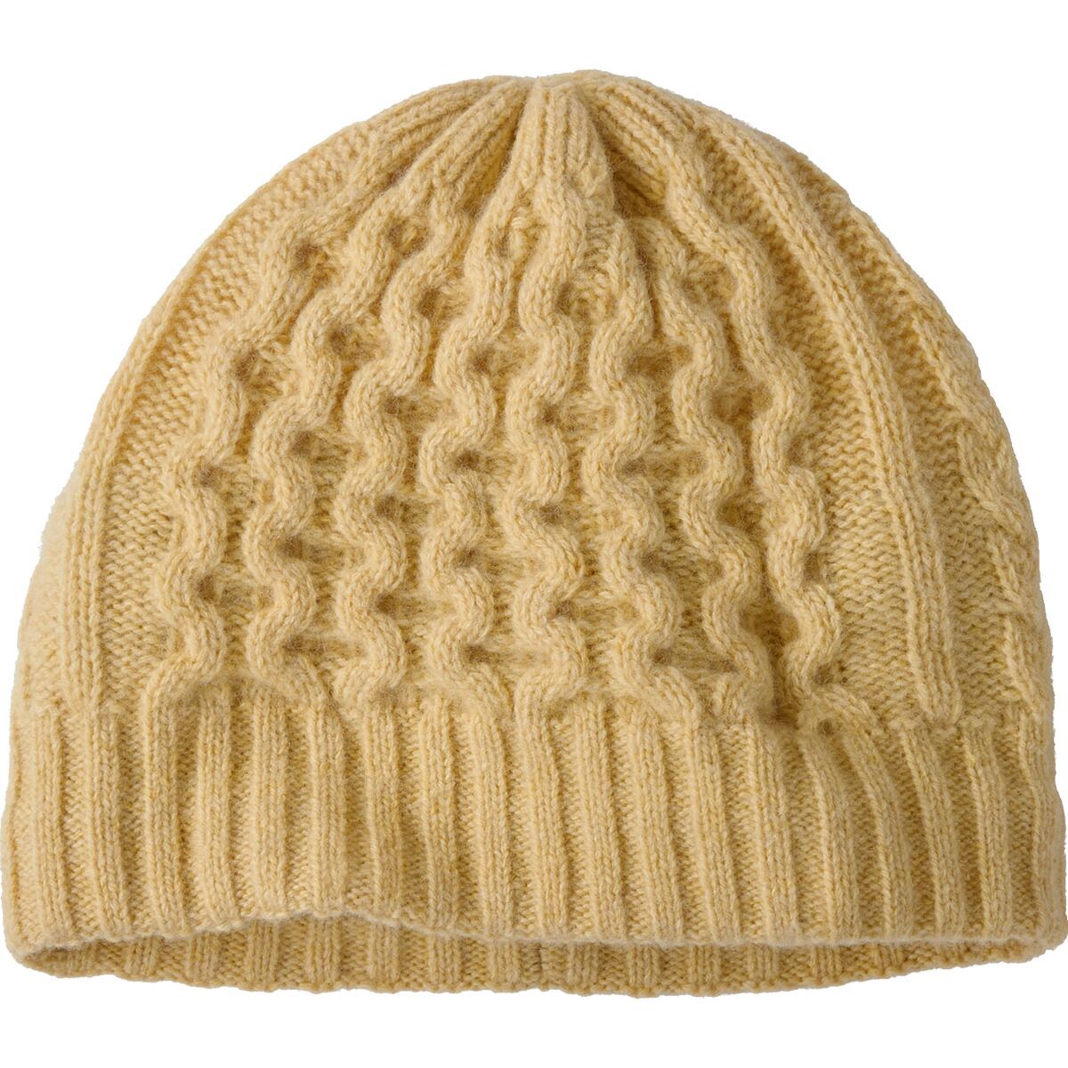 Image of Patagonia Coastal Cable Beanie Beeswax Tan, One Size