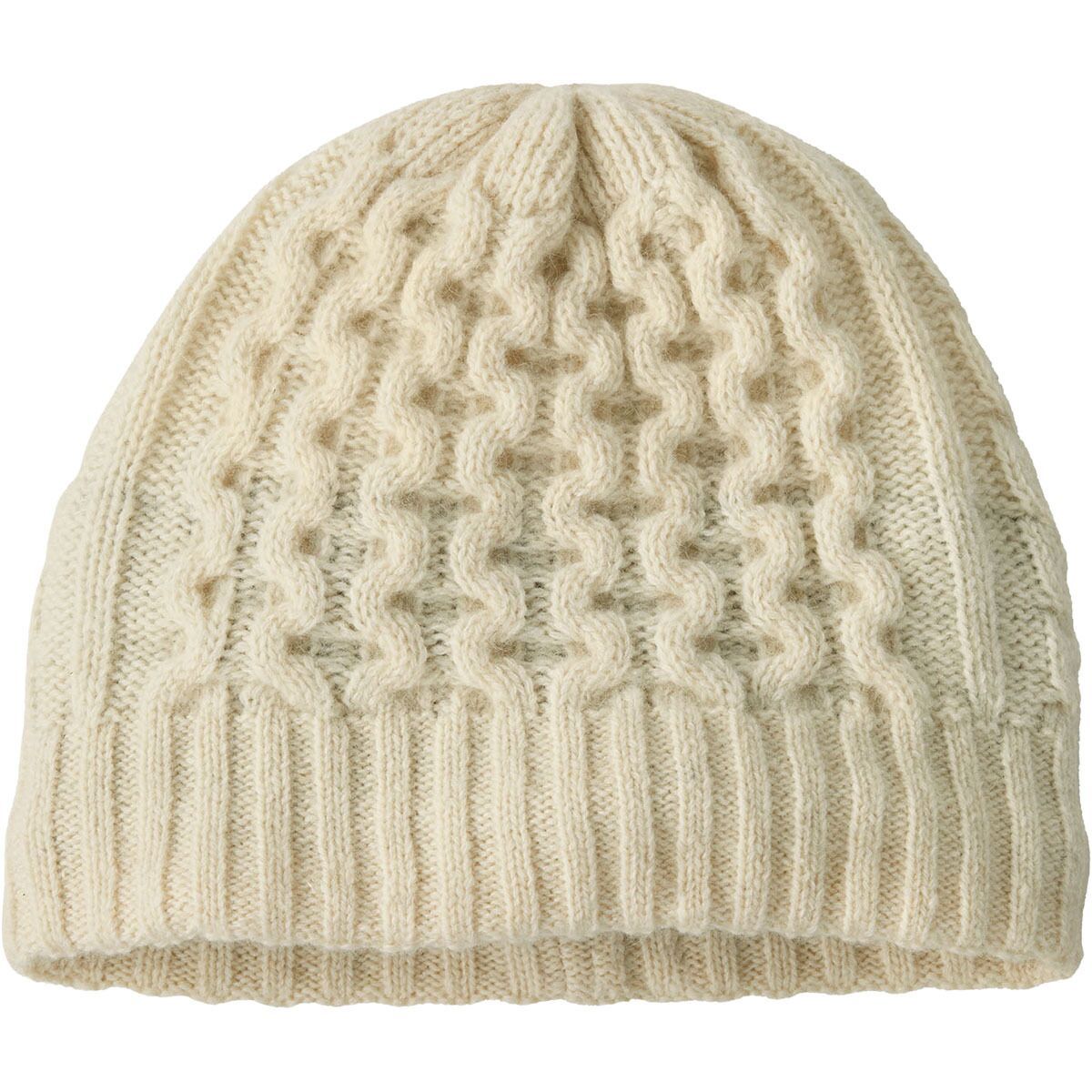 Patagonia Coastal Cable Beanie Birch White, One Size