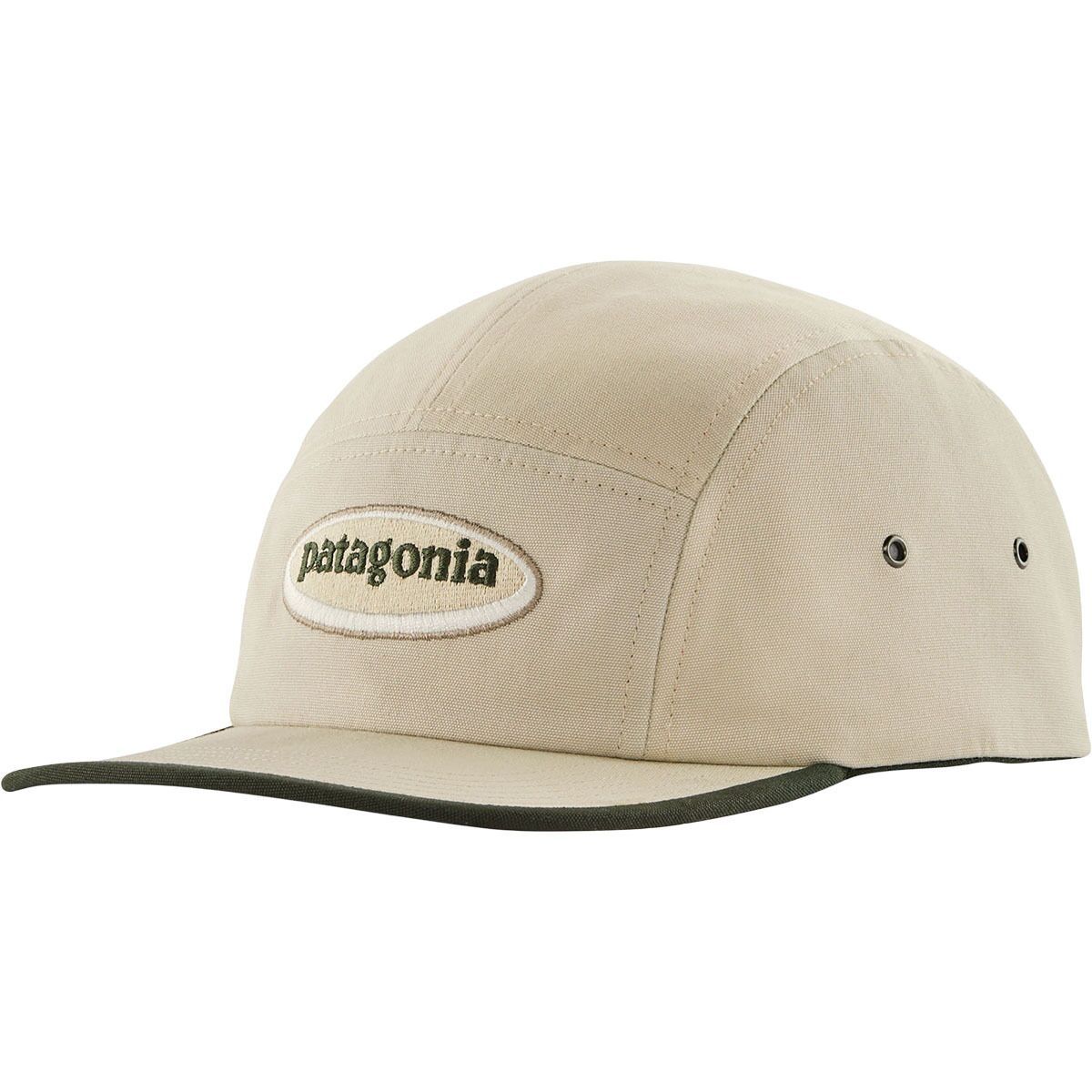 Image of Patagonia Graphic Maclure Hat Oval Logo: Pumice, One Size