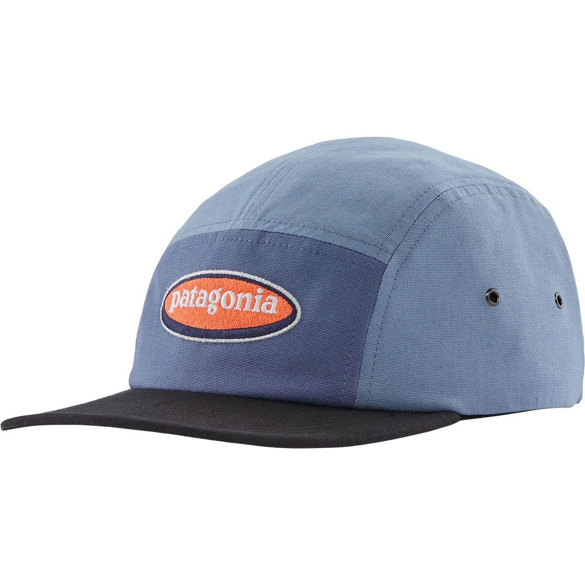 Image of Patagonia Graphic Maclure Hat Oval Logo: Barnacle Blue, One Size