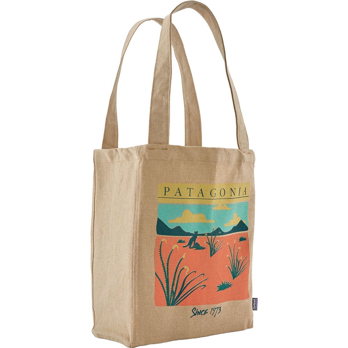 Image of Patagonia Recycled Market Tote Desert Glow: Classic Tan, One Size