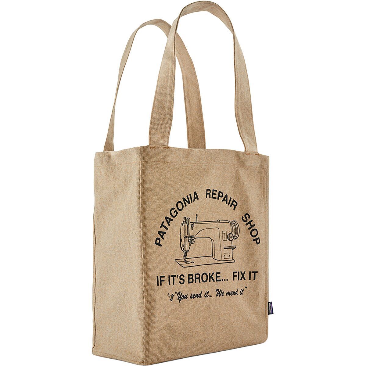 Patagonia Recycled Market Tote Repair Shop: Classic Tan