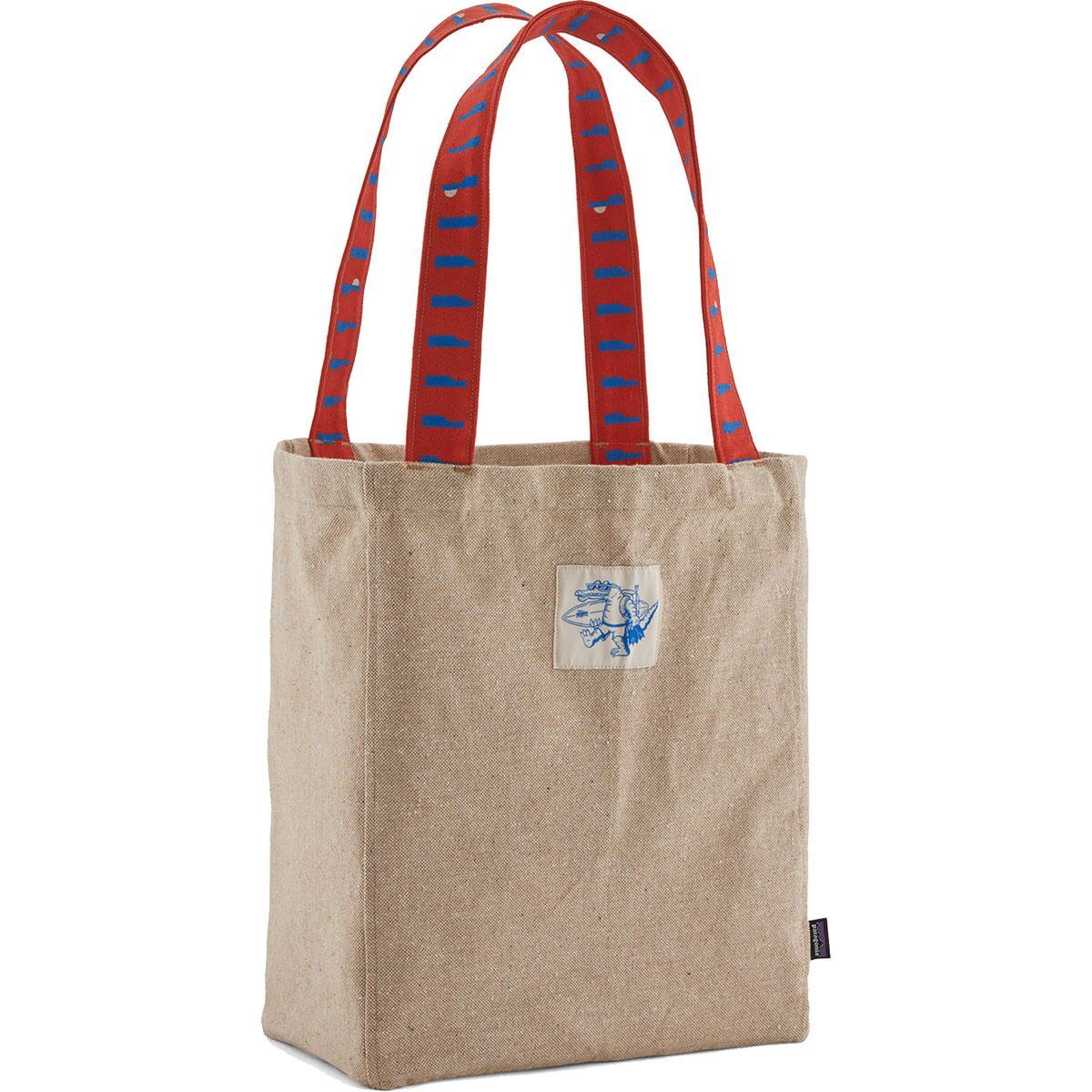 Patagonia Recycled Market Tote Only Earth: Classic Tan, One Size