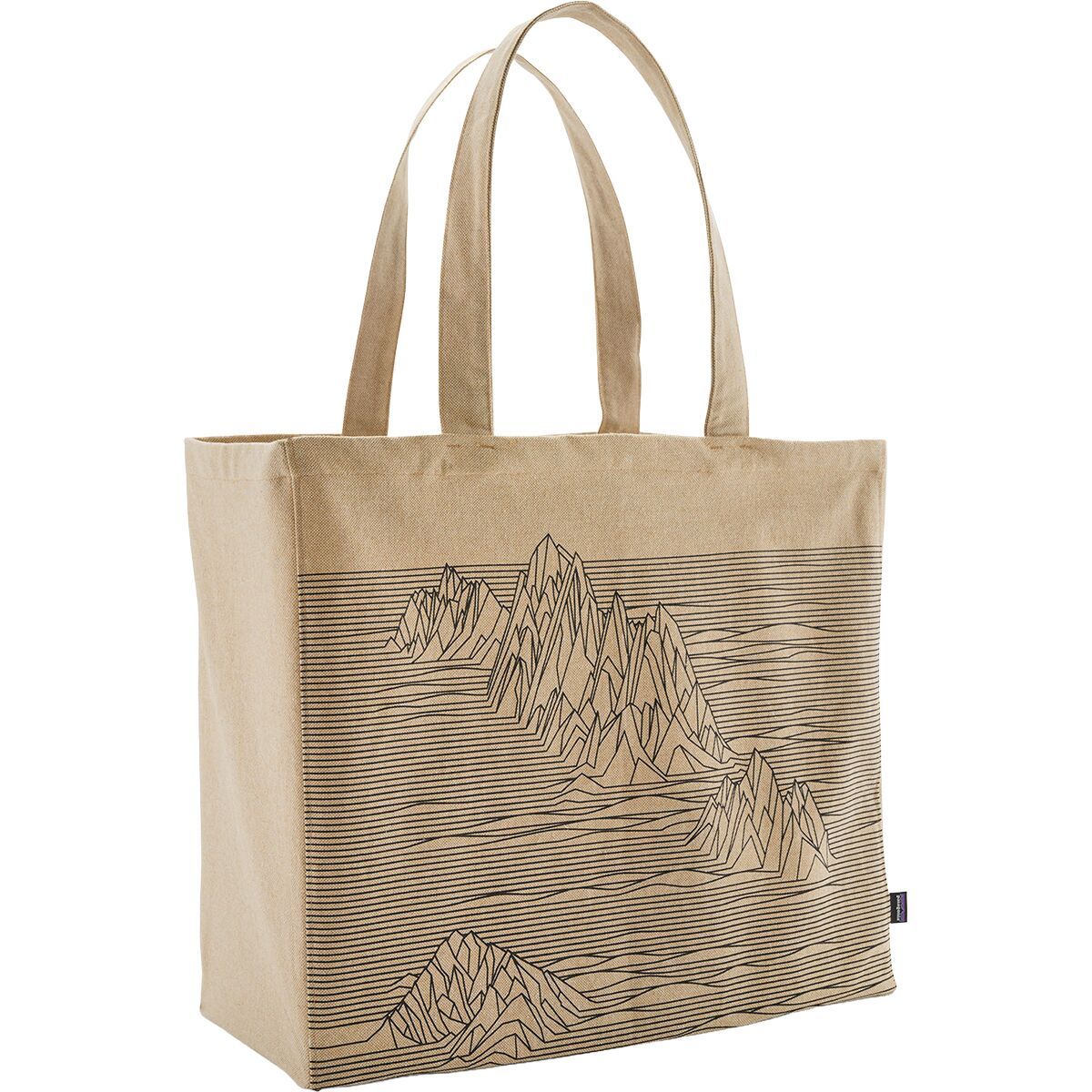 Patagonia Recycled Oversized Tote Strataspire: Classic Tan