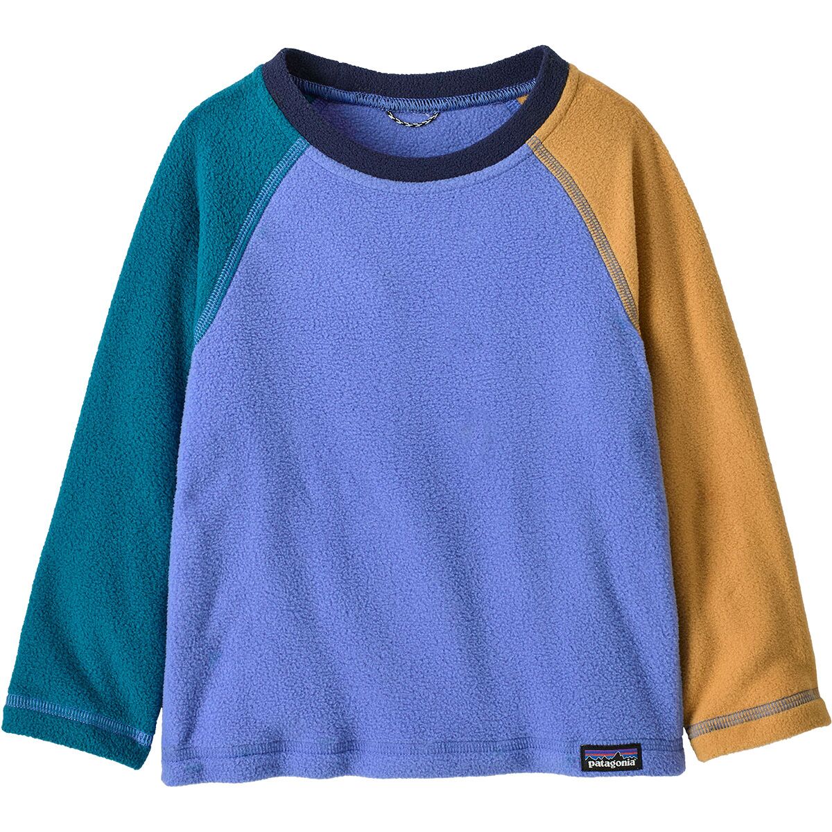Image of Patagonia Micro D Crew - Toddlers' Diver Blue, 2T