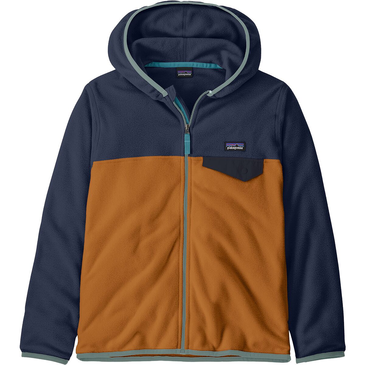 Image of Patagonia Micro D Snap-T Jacket - Kids' Cinnamon Brown, L