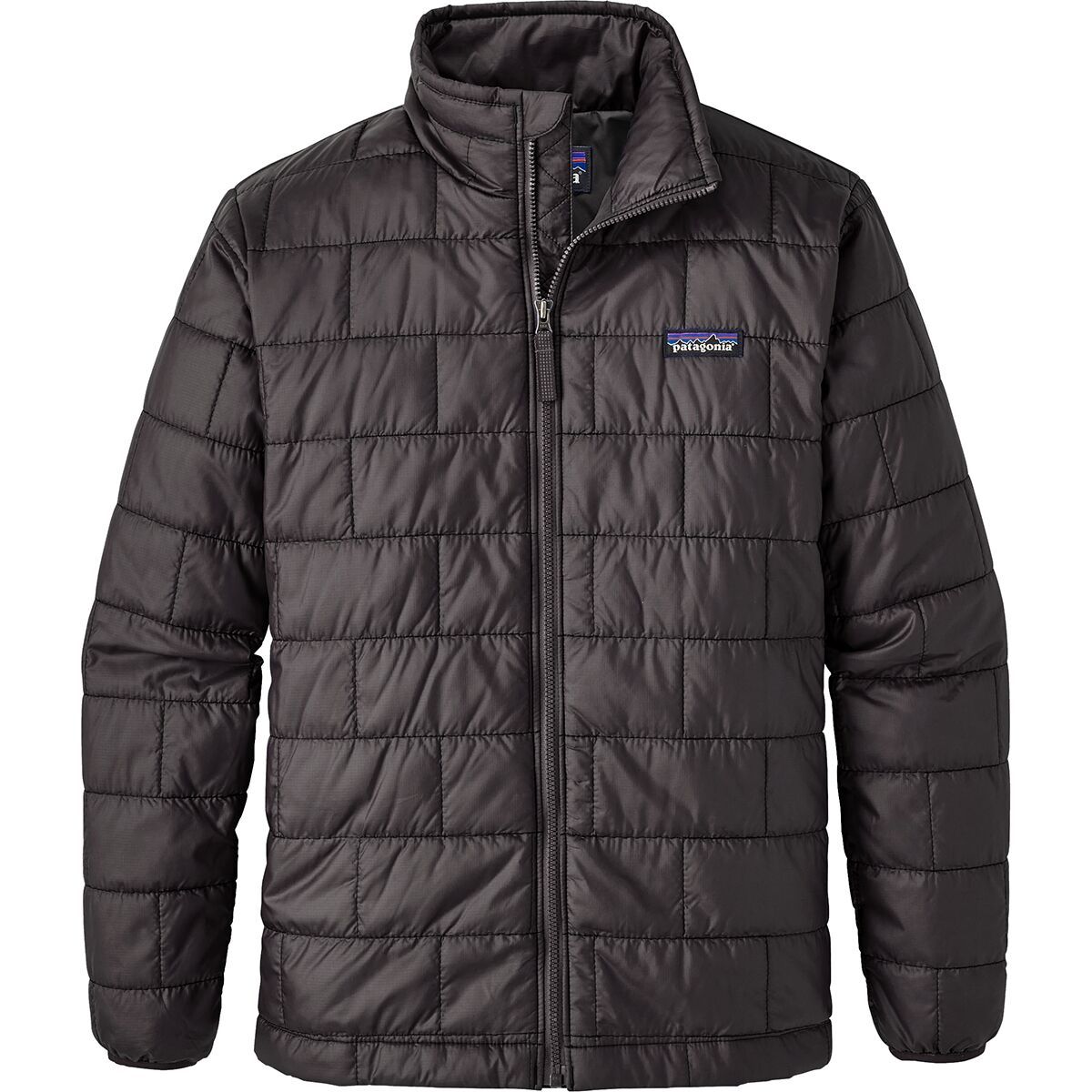 Image of Patagonia Nano Puff Brick Quilt Jacket - Kids' Black, XS
