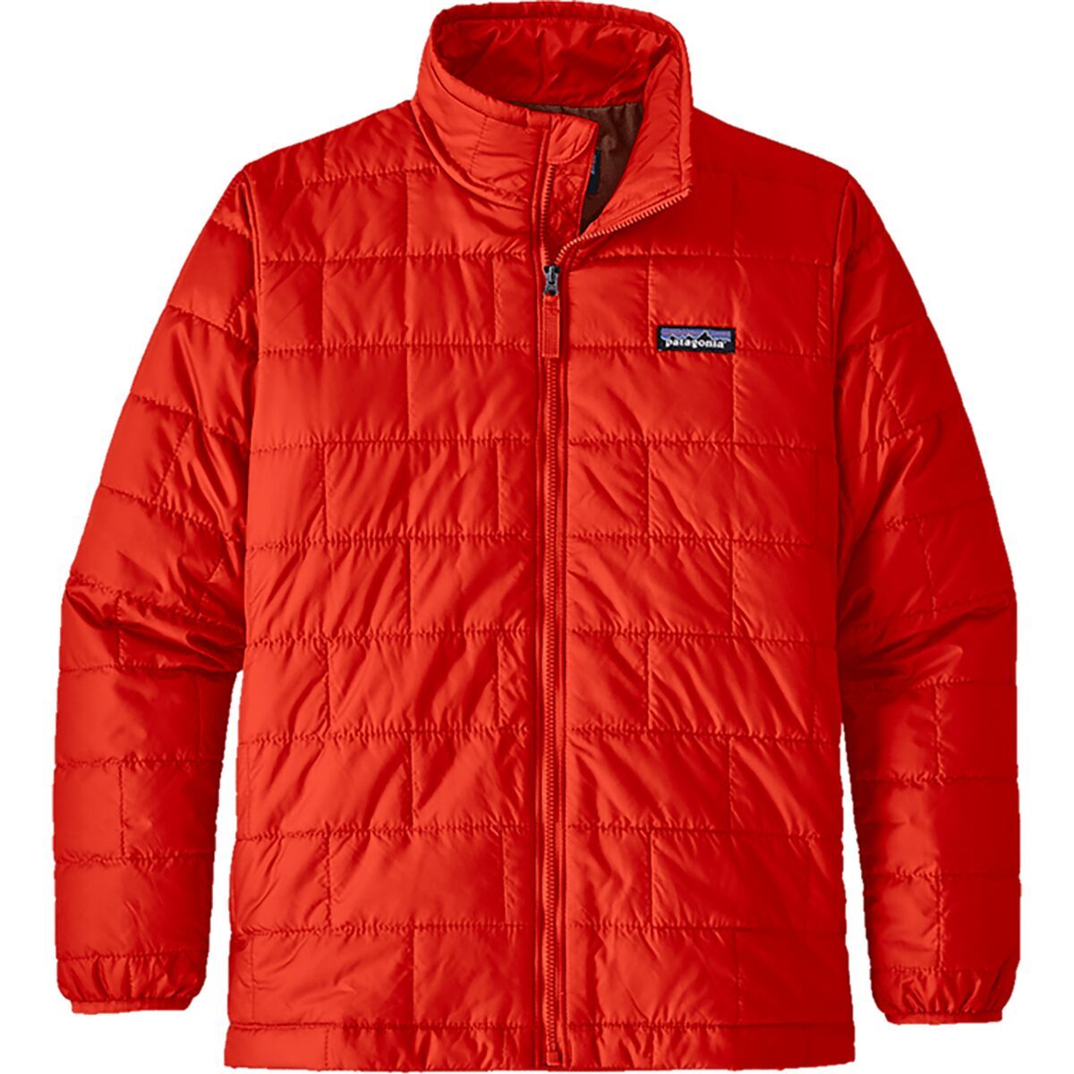 Image of Patagonia Nano Puff Brick Quilt Jacket - Kids' Sizzle Red, M