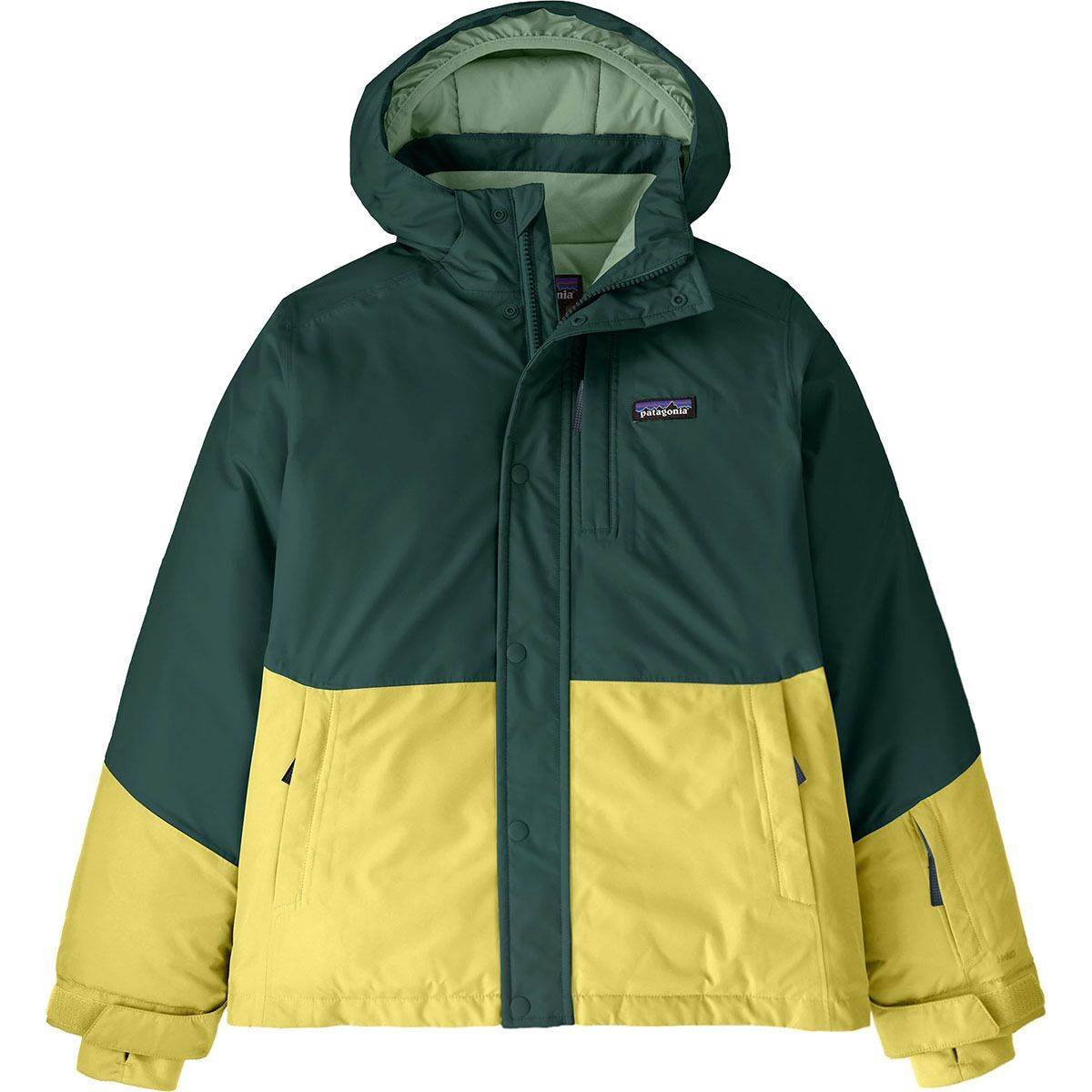 Image of Patagonia Powder Town Jacket - Kids' Cascade Green, L