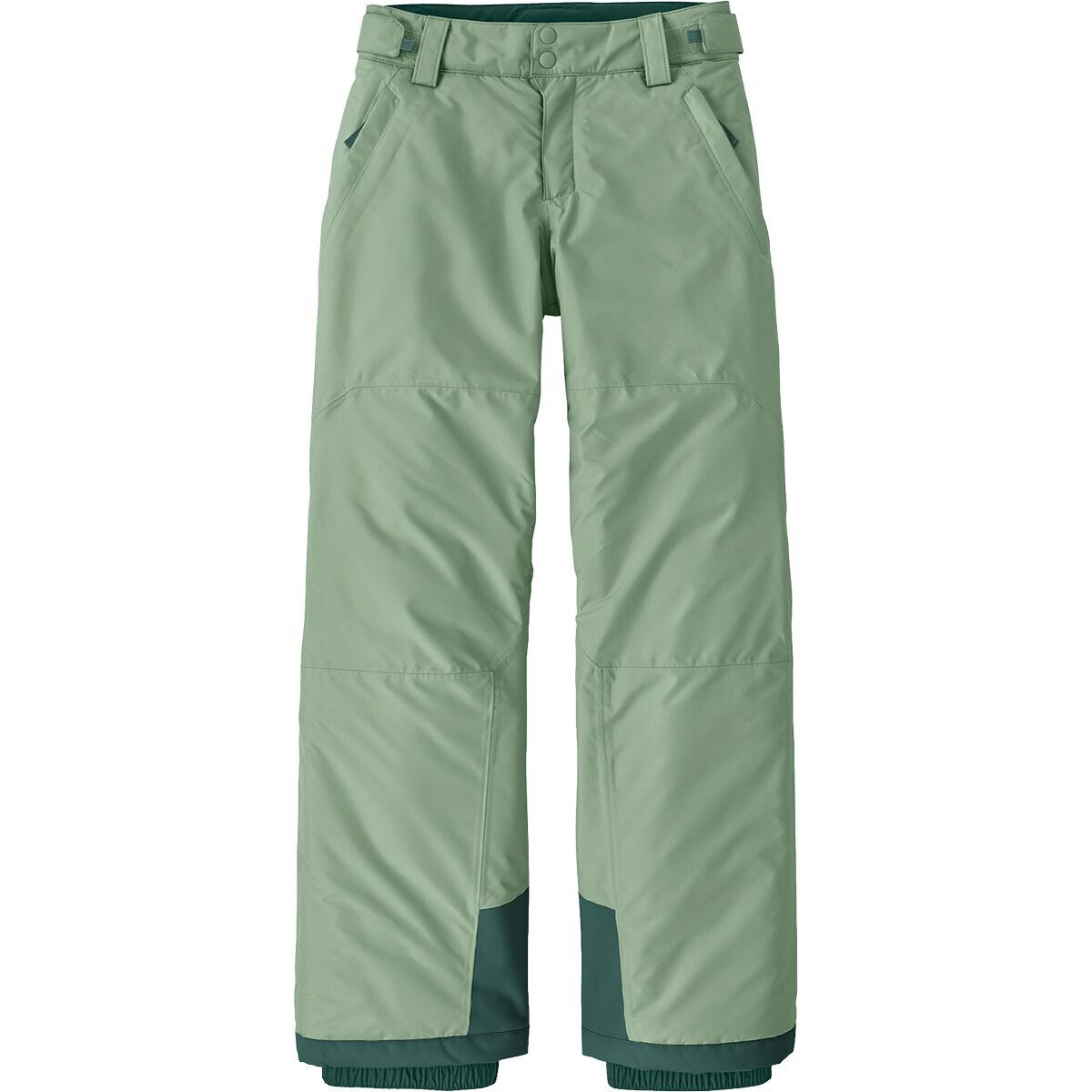 Image of Patagonia Powder Town Pant - Kids' Ellwood Green, L
