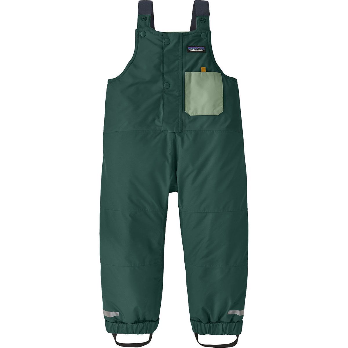 Image of Patagonia Snow Pile Bib Pant - Toddlers' Cascade Green, 5T