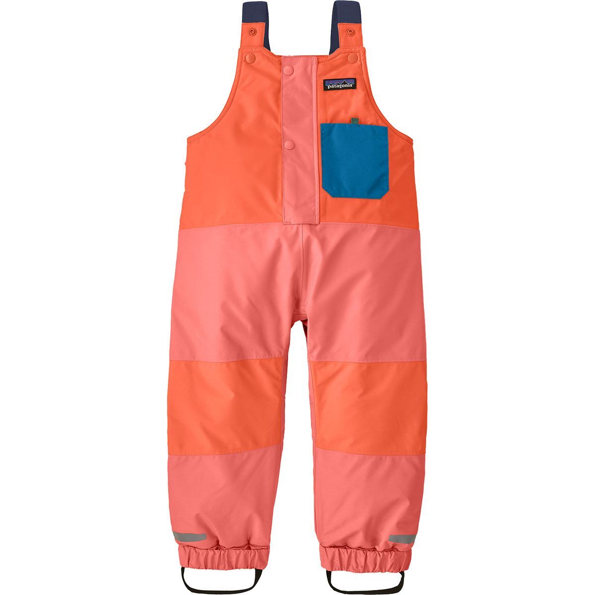 Image of Patagonia Snow Pile Bib Pant - Toddlers' Orange Peel, 2T