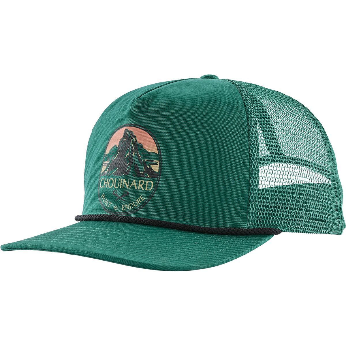 Image of Patagonia Airfarer Cap Chouinard Crest: Gem Green, One Size