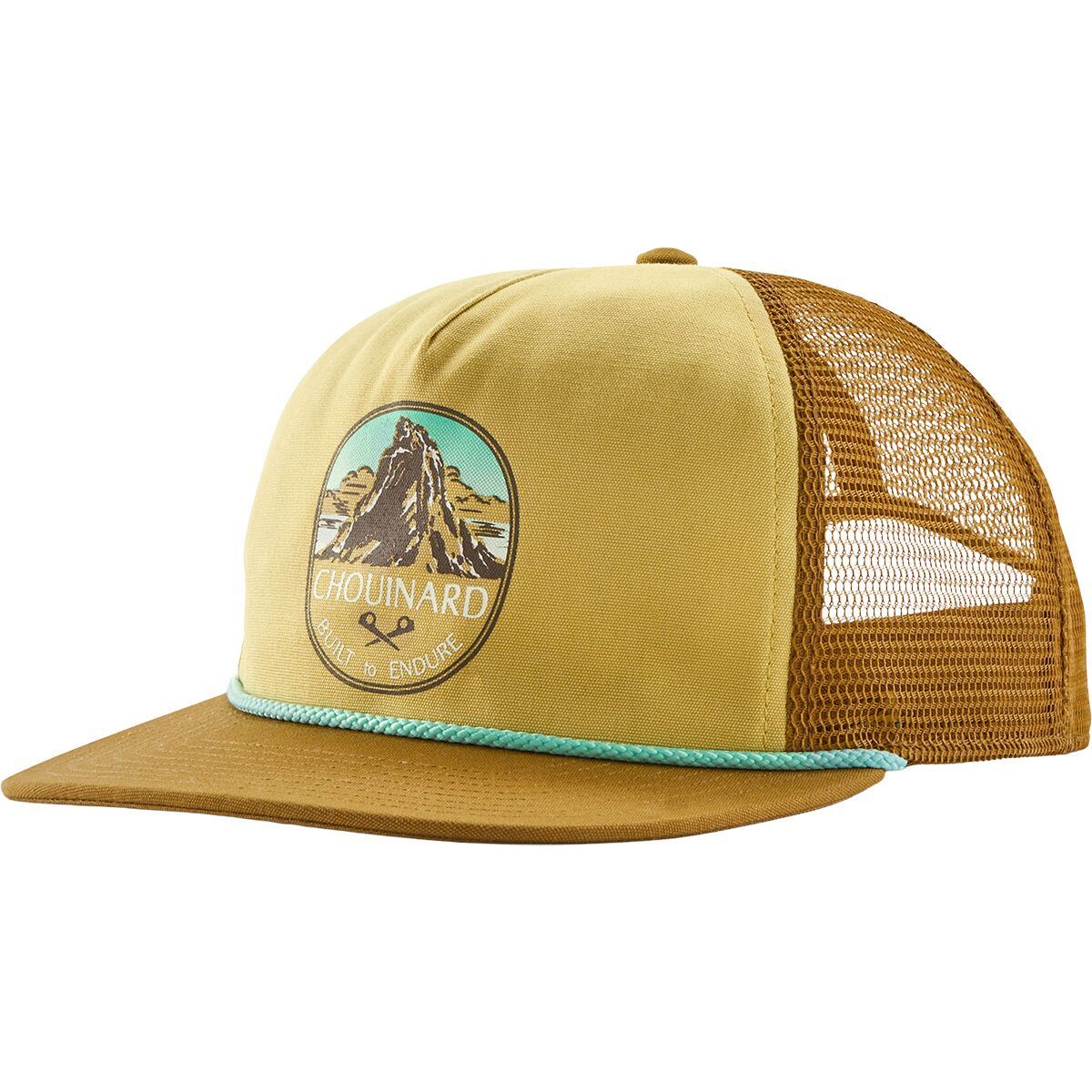 Image of Patagonia Airfarer Cap Chouinard Crest: Limestone Yellow, One Size