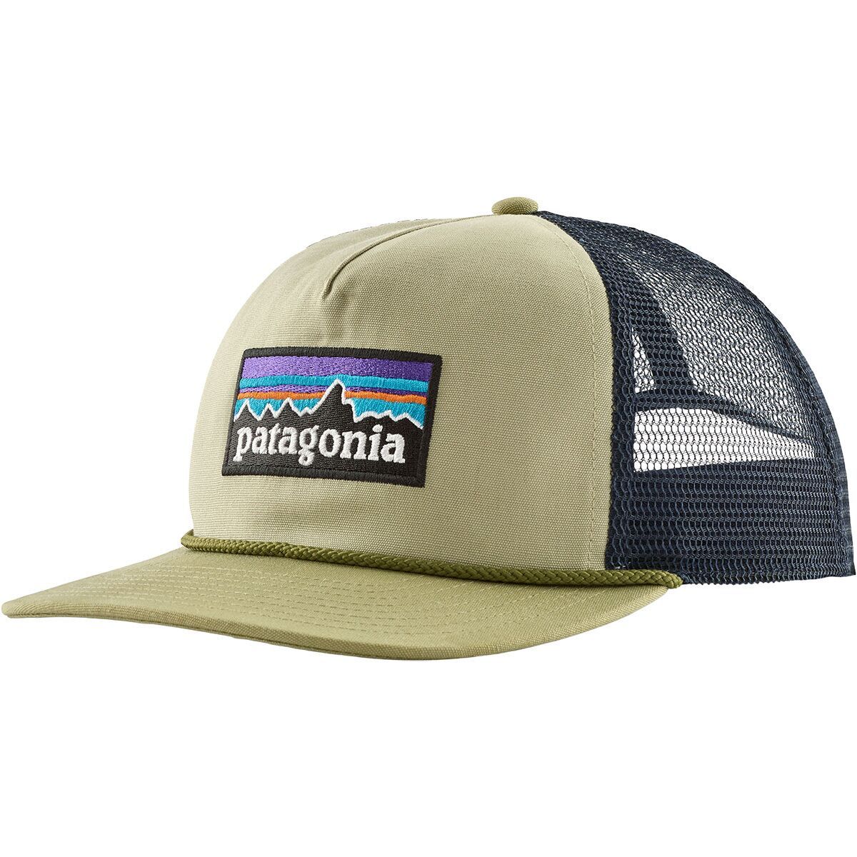 Image of Patagonia Airfarer Cap P-6 Logo: Weathered Stone, One Size