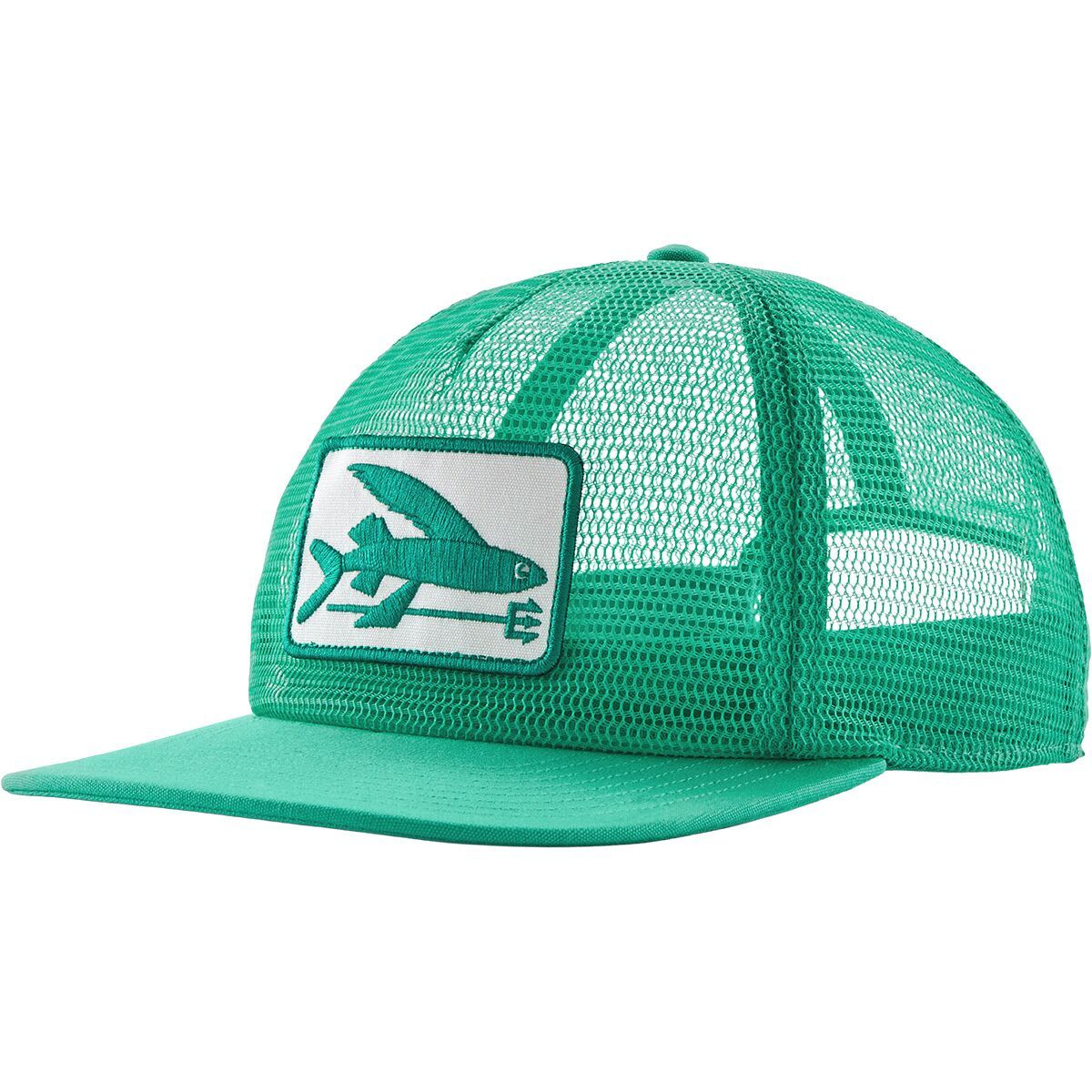 Image of Patagonia Breezefarer Cap Flying Fish Fork: Aqua Stone, One Size