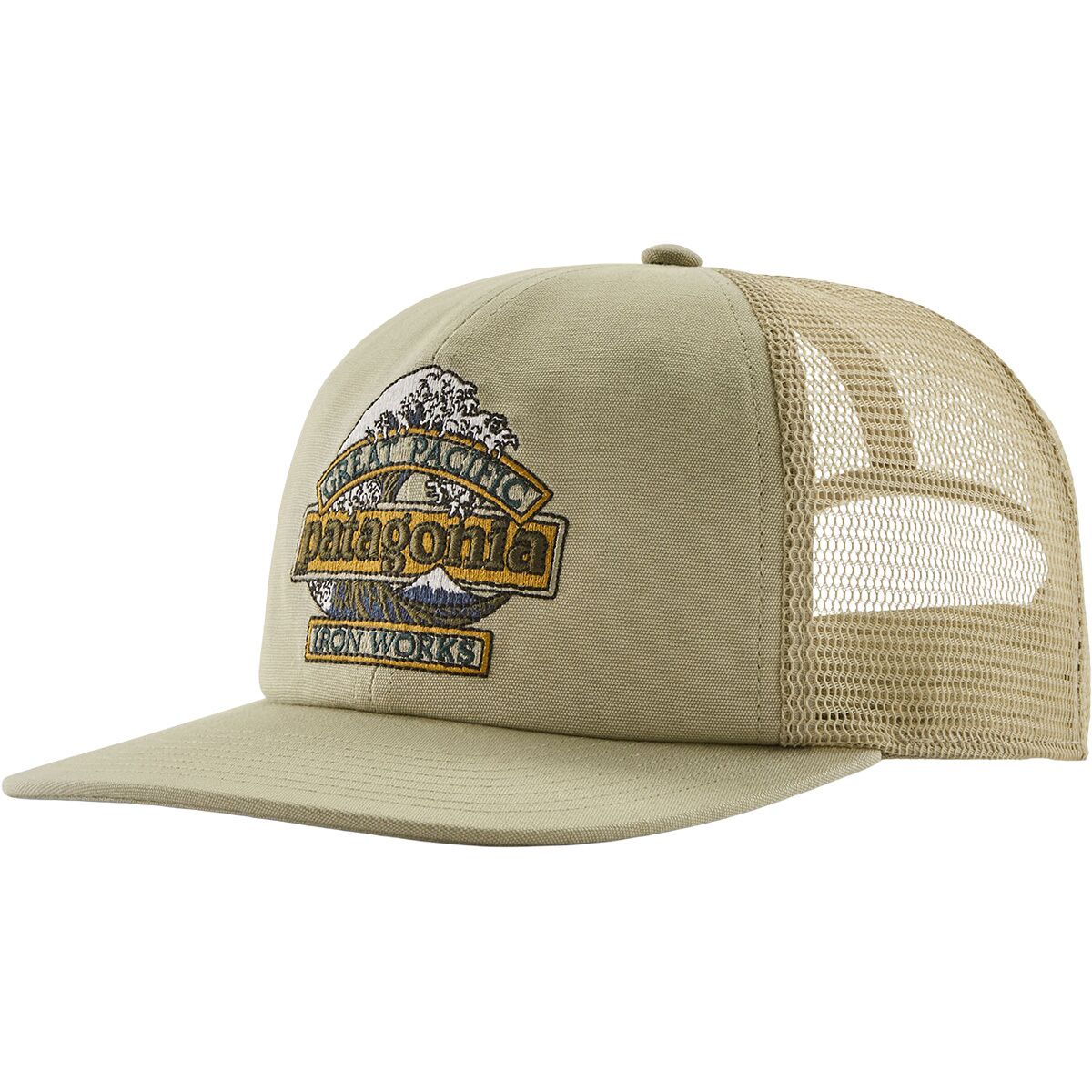 Patagonia Patagonia Relaxed Trucker Hat Great Waves: Weathered Stone, One Size