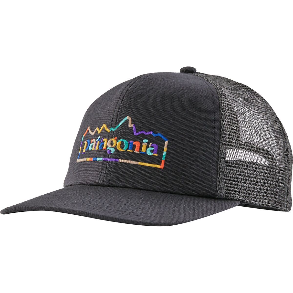 Patagonia Relaxed Trucker Hat Unity Fitz: Ink Black, One Size