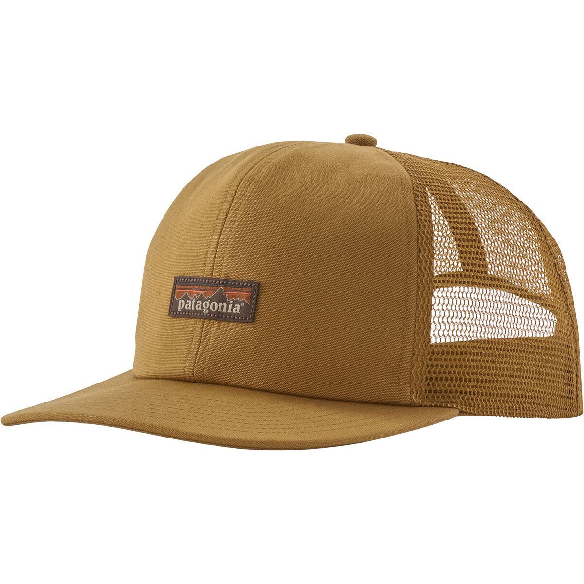 Image of Patagonia Relaxed Trucker Hat Workwear Label: Bobcat Brown, One Size