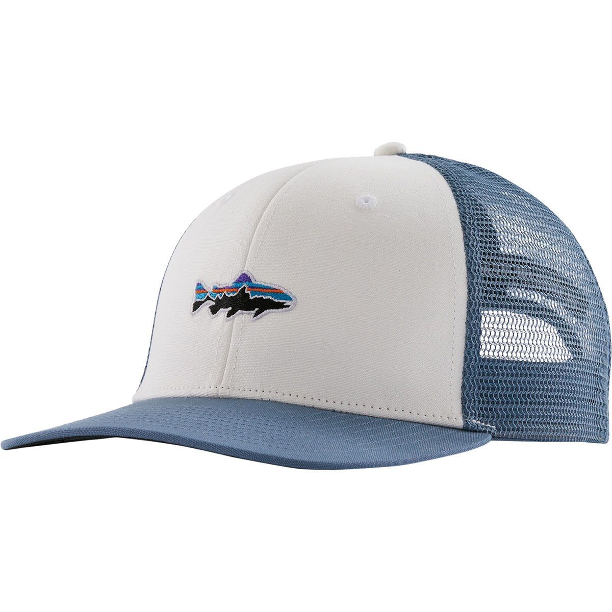 Image of Patagonia Stand Up Trout Trucker Hat White, One Size