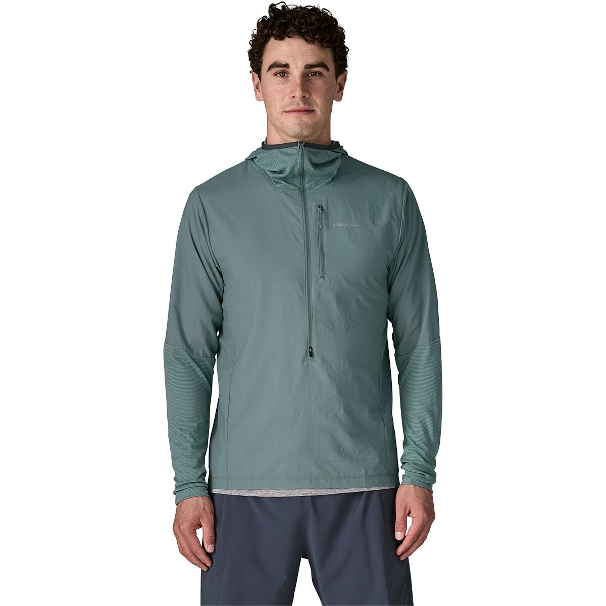Image of Patagonia Airshed Pro Pullover - Men's Blue Sage, S
