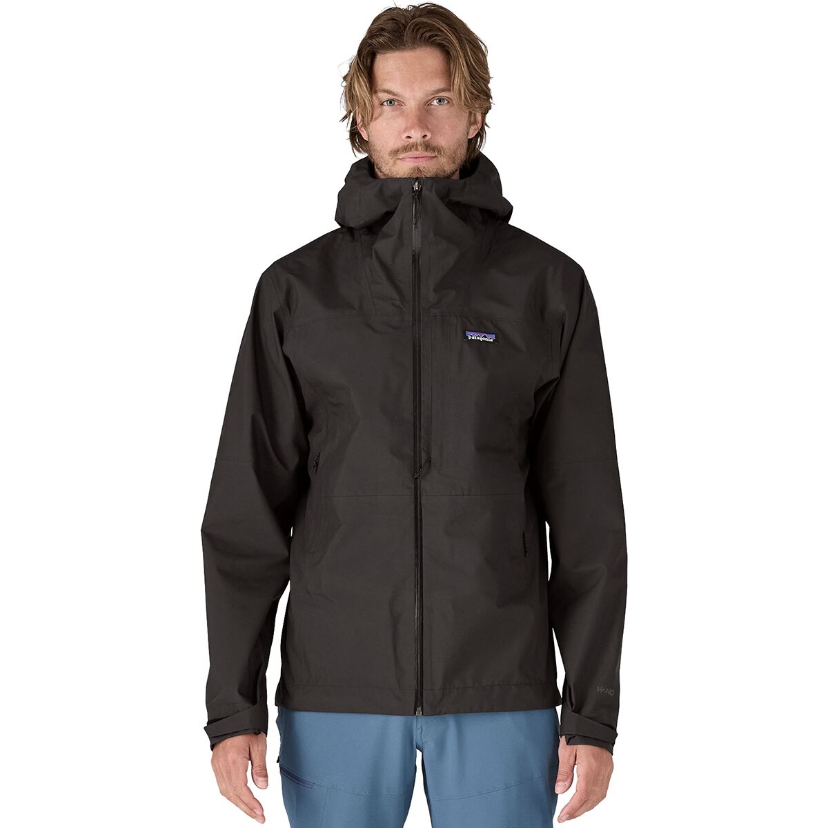 Image of Patagonia Boulder Fork Rain Jacket - Men's Black, XS