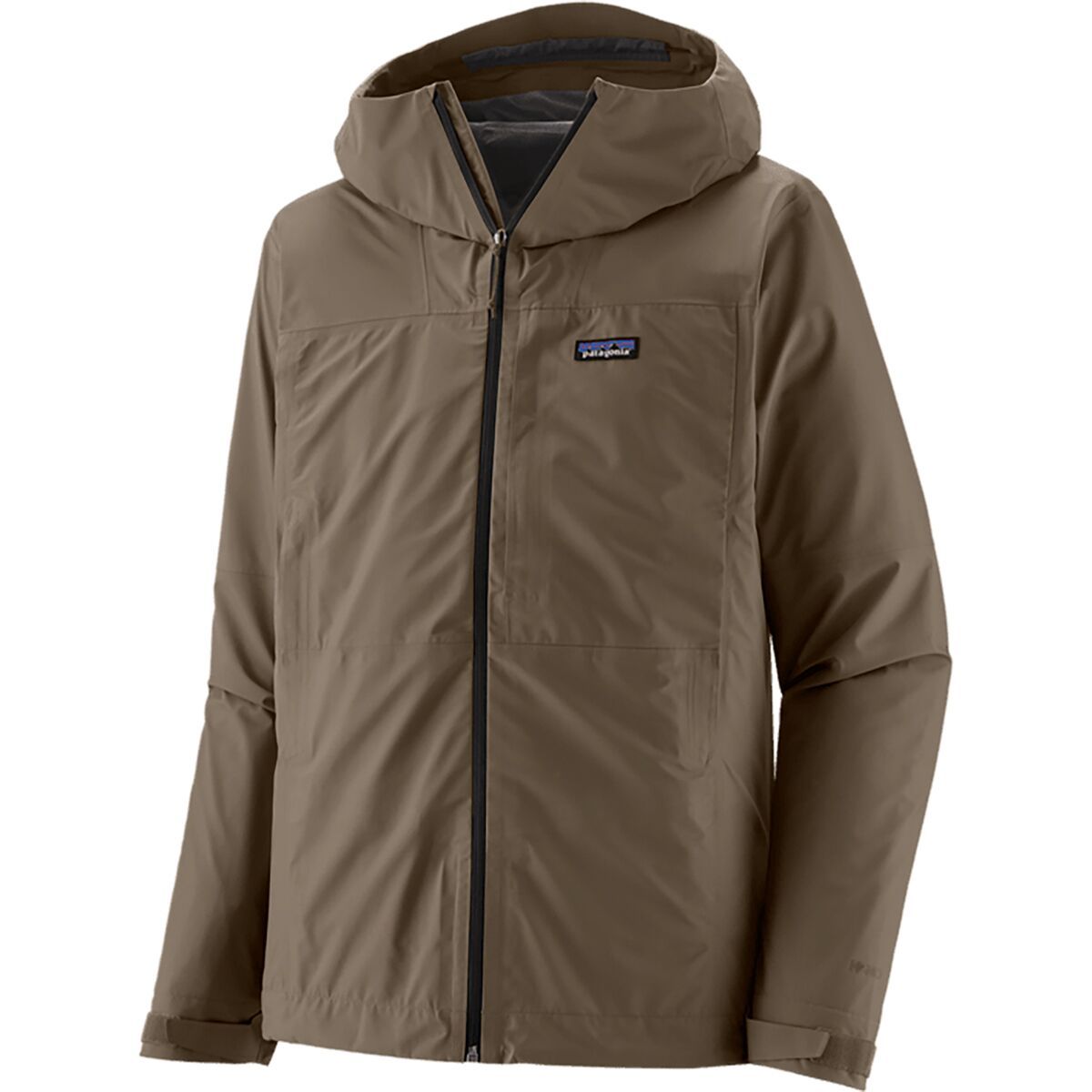 Image of Patagonia Boulder Fork Rain Jacket - Men's Marlow Brown, XL