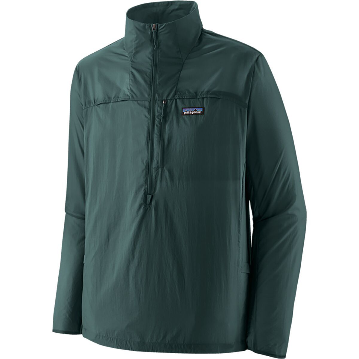 Image of Patagonia Houdini Stash 1/2-Zip Pullover - Men's Cascade Green, M