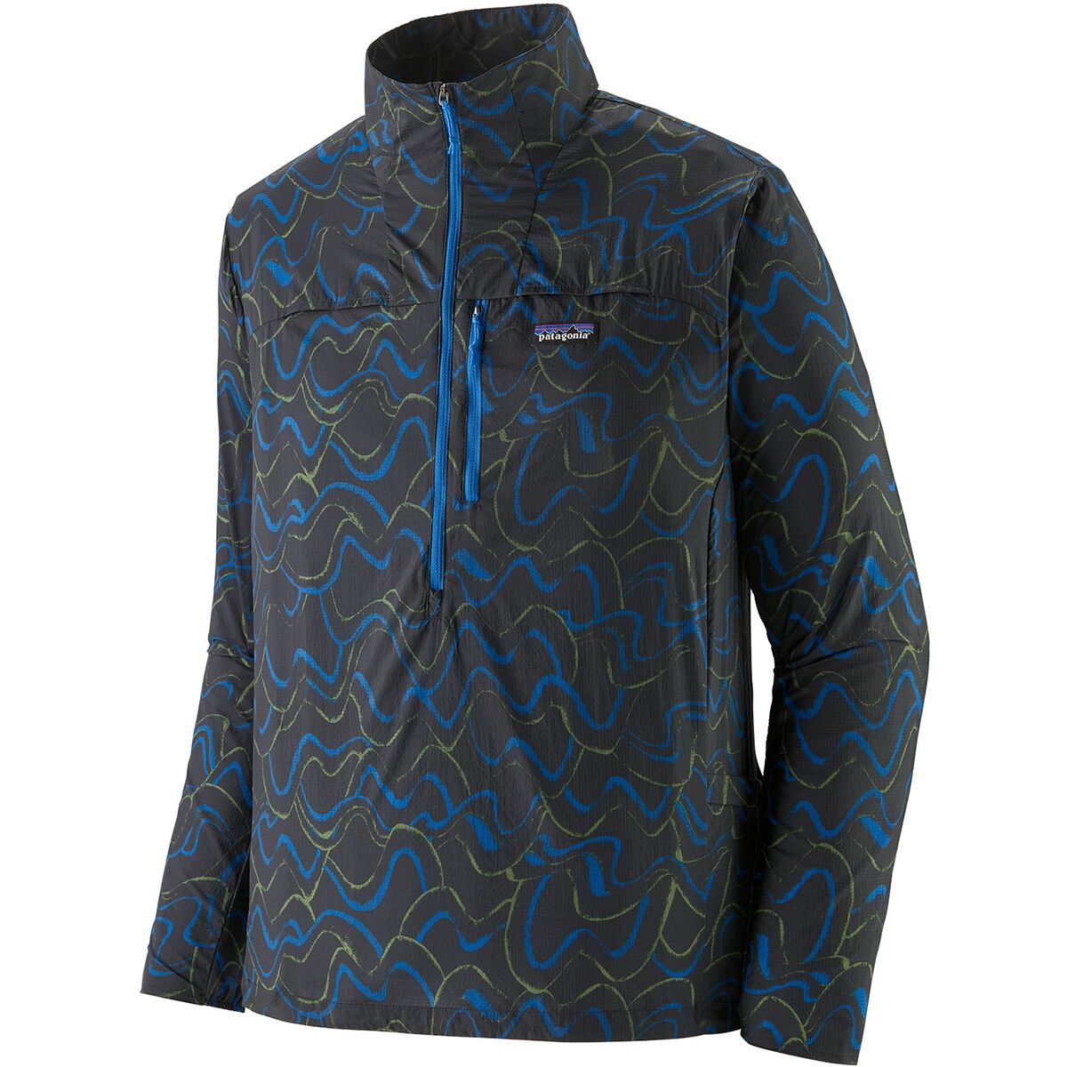 【未使用】patagonia M'S HOUDINI STASH 1/2 ZIP Patagonia Men's Houdini Stash 1/2 Zip Pullover | Running Warehouse