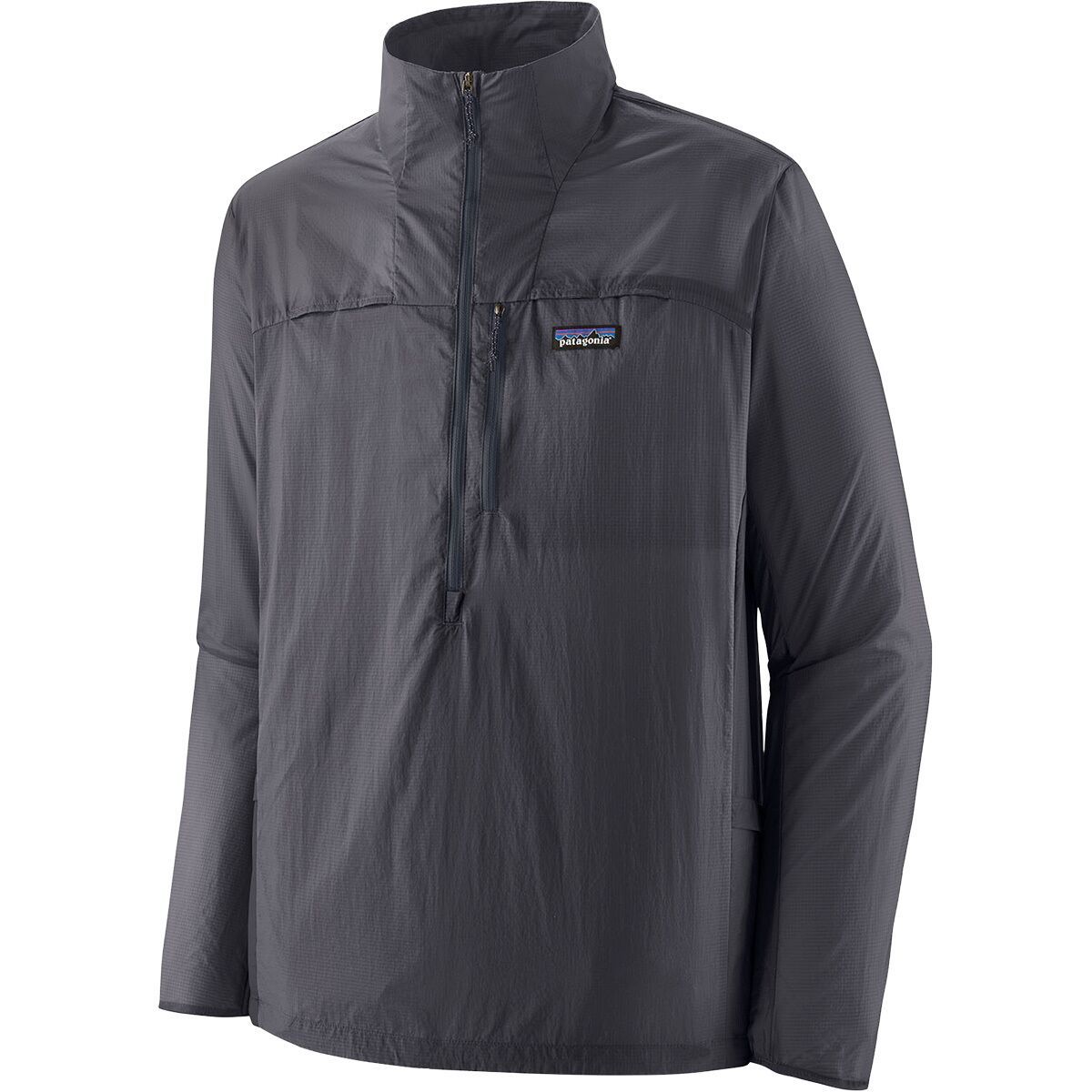 Image of Patagonia Houdini Stash 1/2-Zip Pullover - Men's Smolder Blue, XL