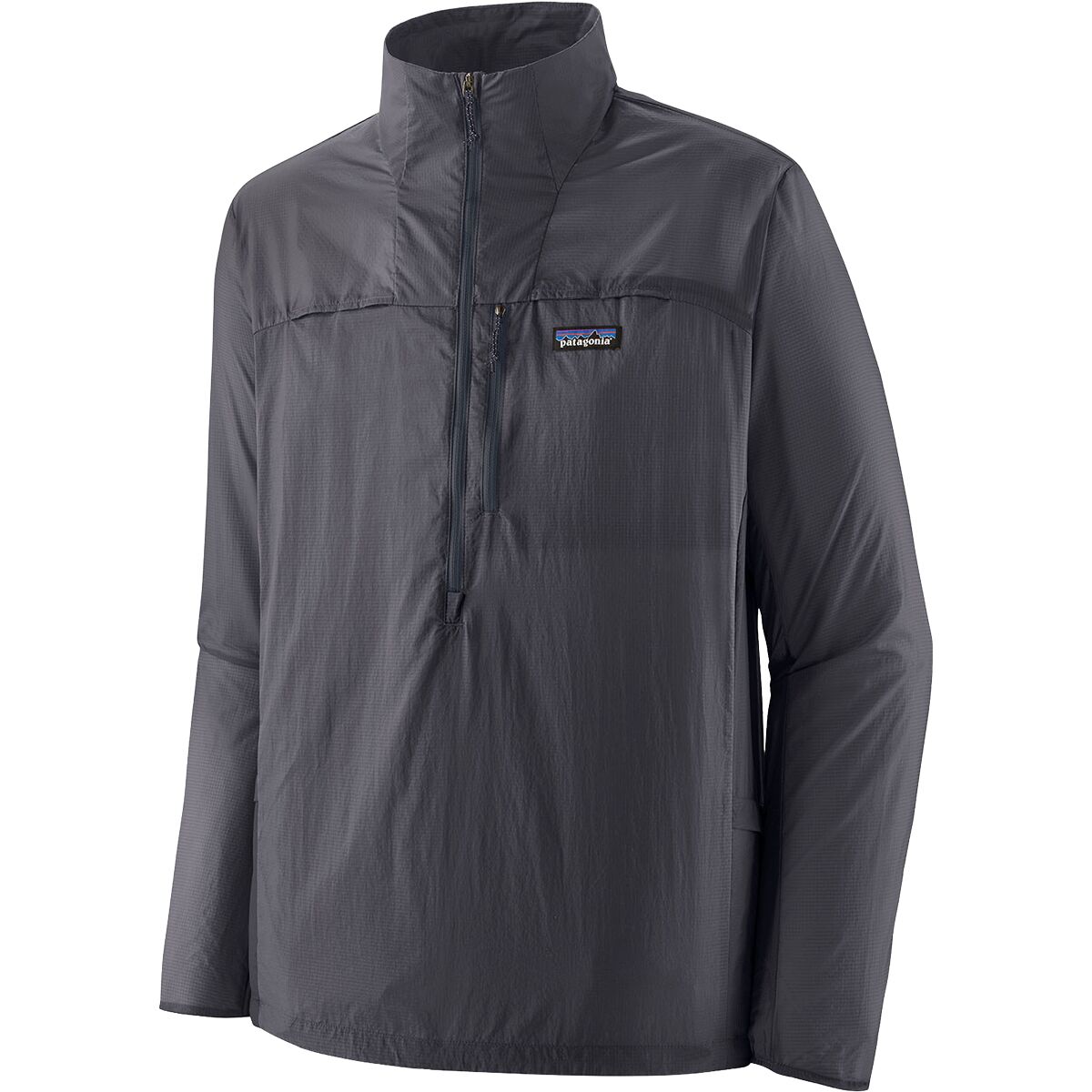 Image of Patagonia Houdini Stash 1/2-Zip Pullover - Men's Smolder Blue, M
