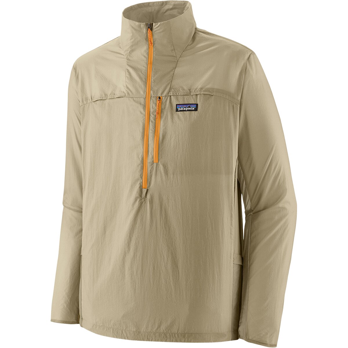 Image of Patagonia Houdini Stash 1/2-Zip Pullover - Men's Weathered Stone, M