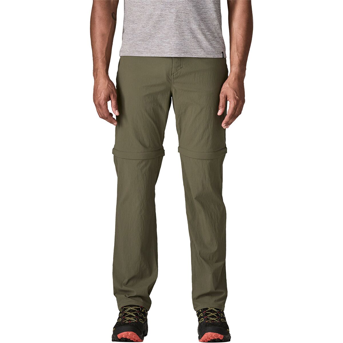 Image of Patagonia Quandary Convertible Pant - Men's Basin Green, 35