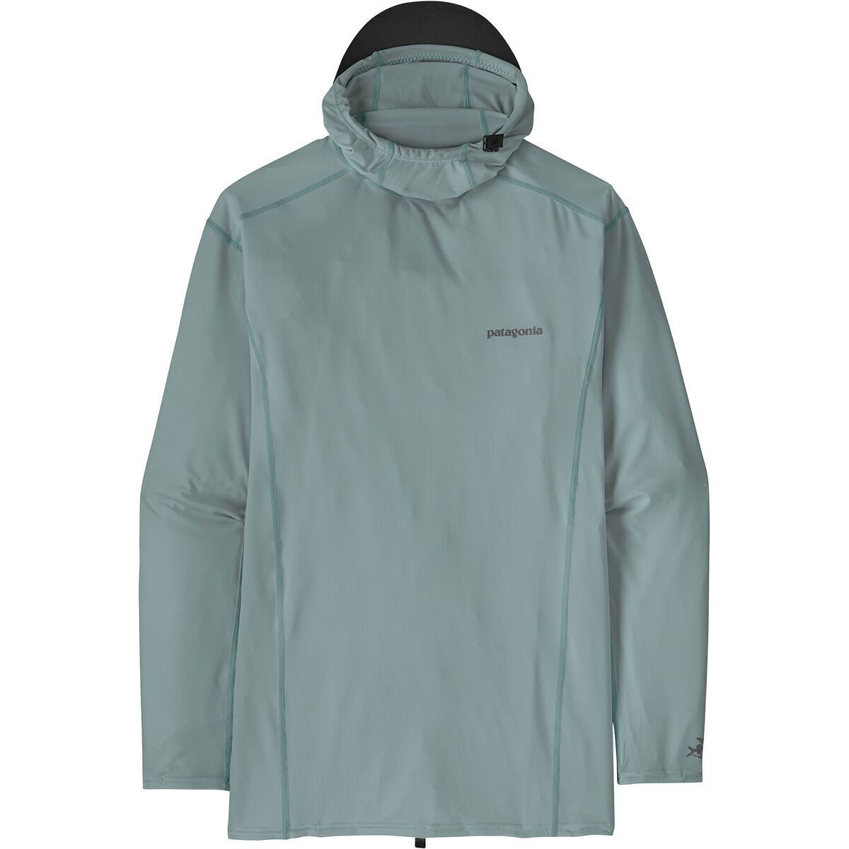 Image of Patagonia R0 Hooded Sun Shirt - Men's Blue Sage, S