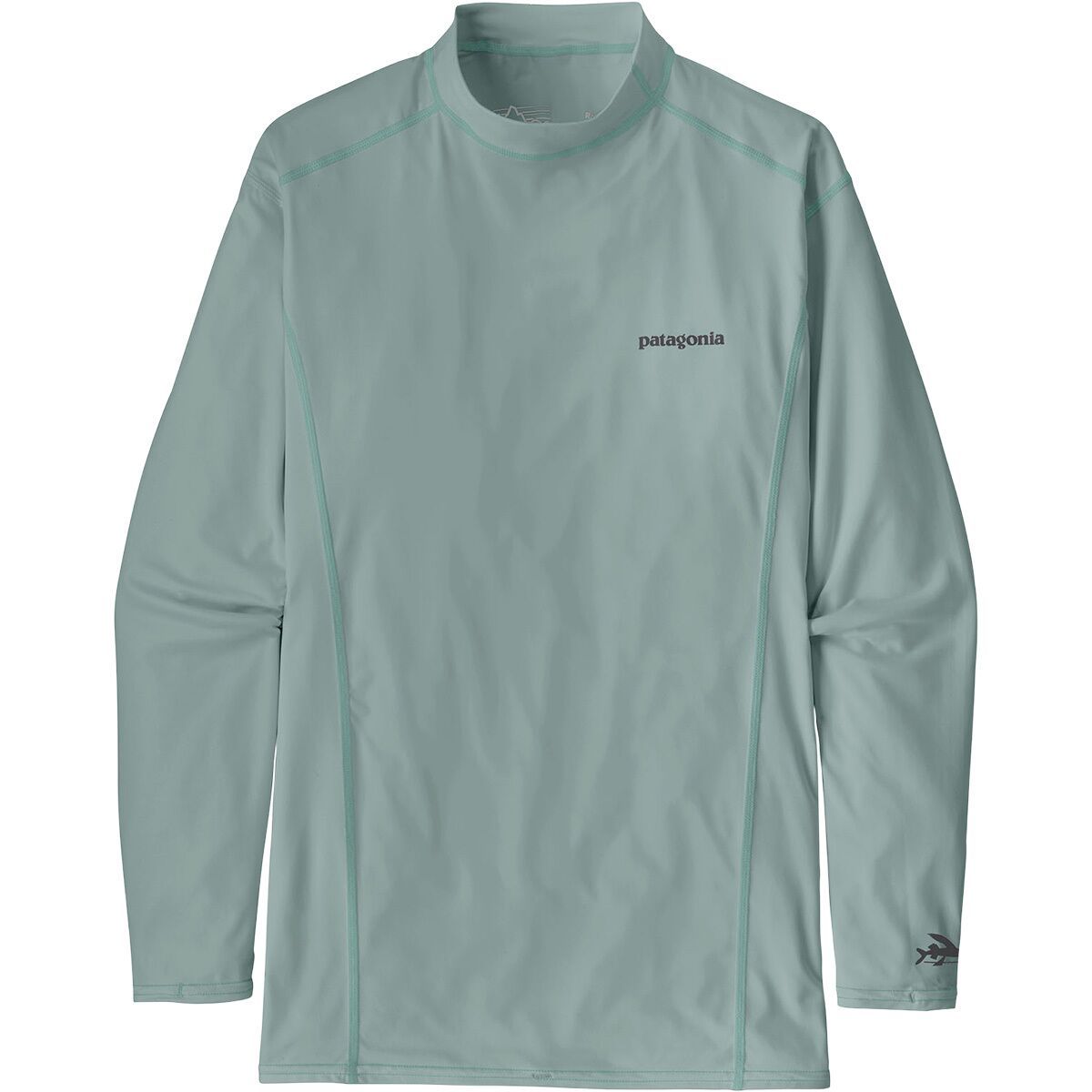 Image of Patagonia R0 Long-Sleeve Top - Men's Blue Sage, S