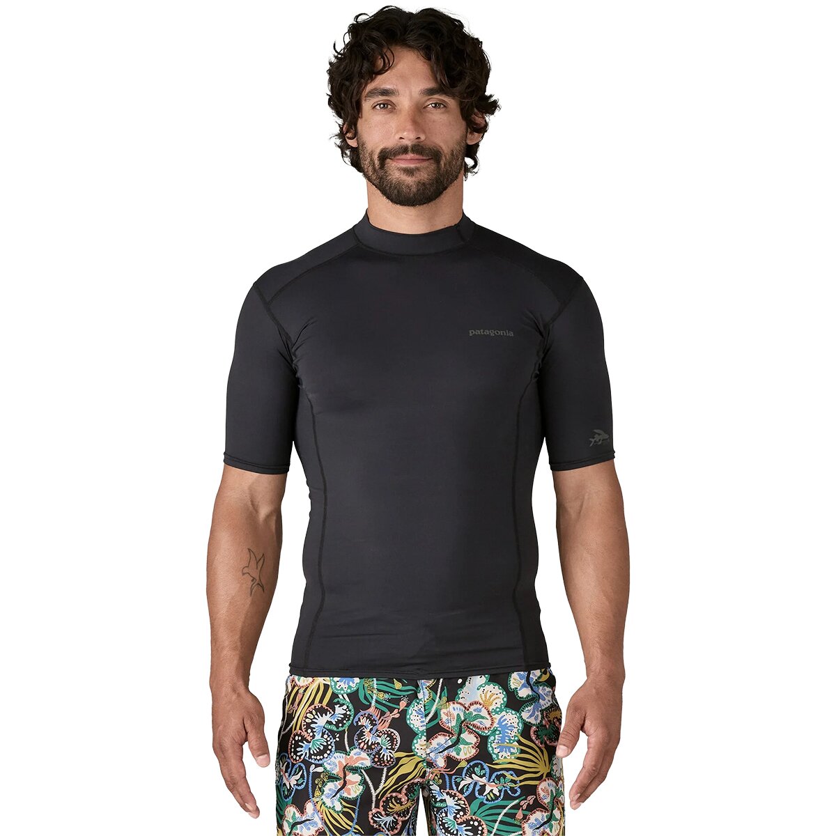 Image of Patagonia R0 Rashguard - Men's Ink Black, M