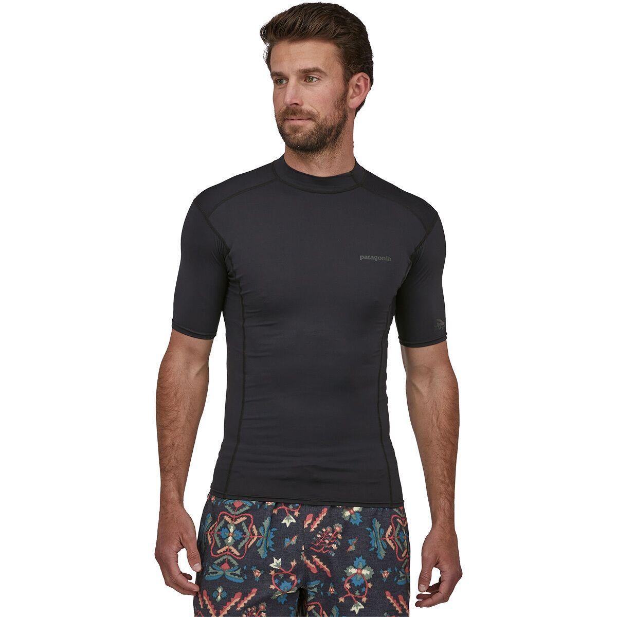 Image of Patagonia R0 Rashguard - Men's Ink Black, S
