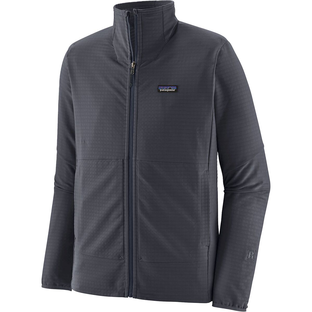 Image of Patagonia R1 TechFace Fleece Jacket - Men's Smolder Blue, XXL