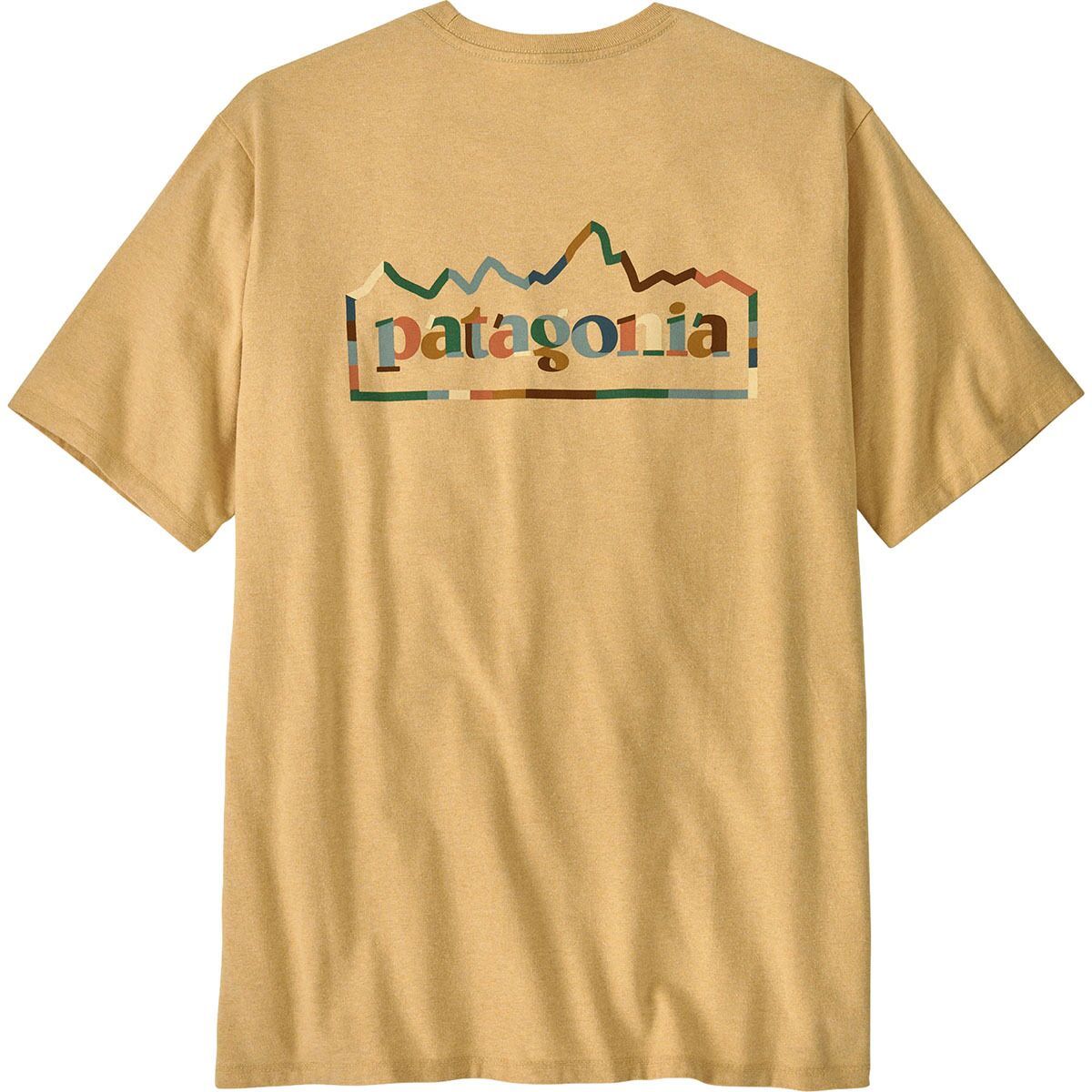 Image of Patagonia Unity Fitz Responsibili-Tee - Men's Beeswax Tan, XXL