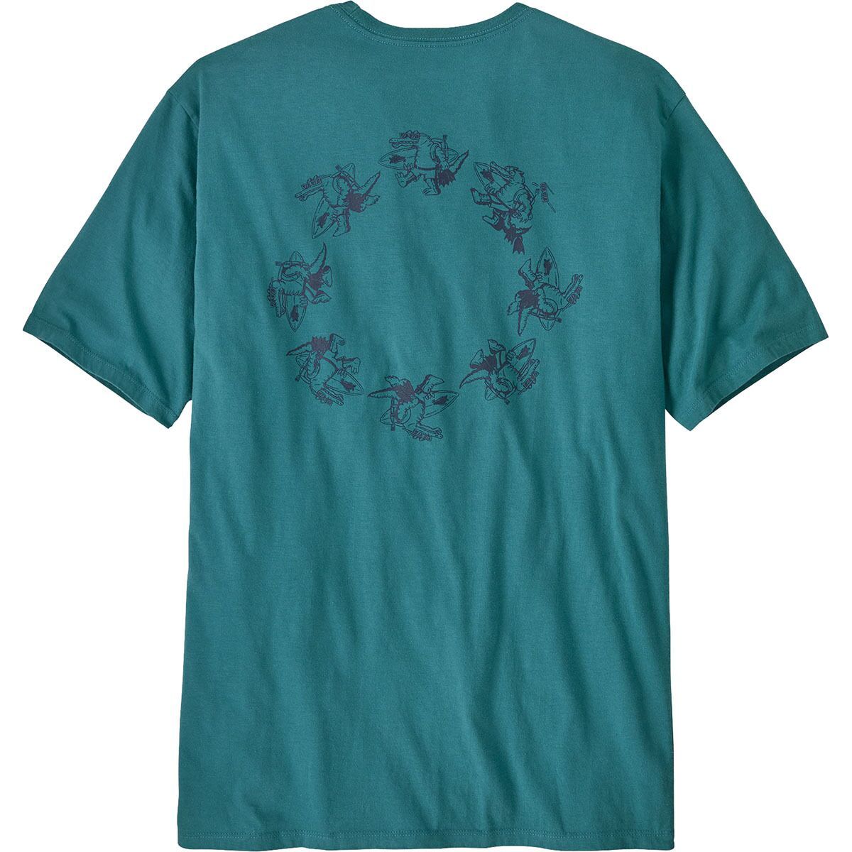 ◆Patagonia◆ Men's Water People Organic Pocket T-Shirt 3773 Patagonia - M's Water People Organic Pocket T-Shirt – Island