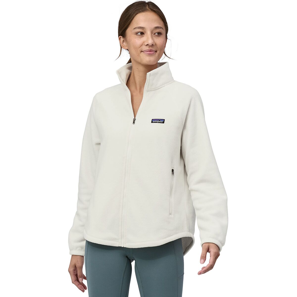 Image of Patagonia Classic Microdini Jacket - Women's Birch White, XS