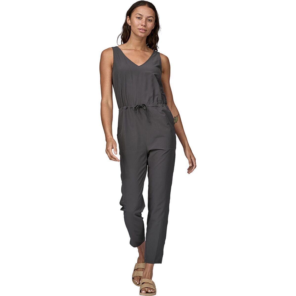 Image of Patagonia Fleetwith Jumpsuit - Women's Ink Black, L